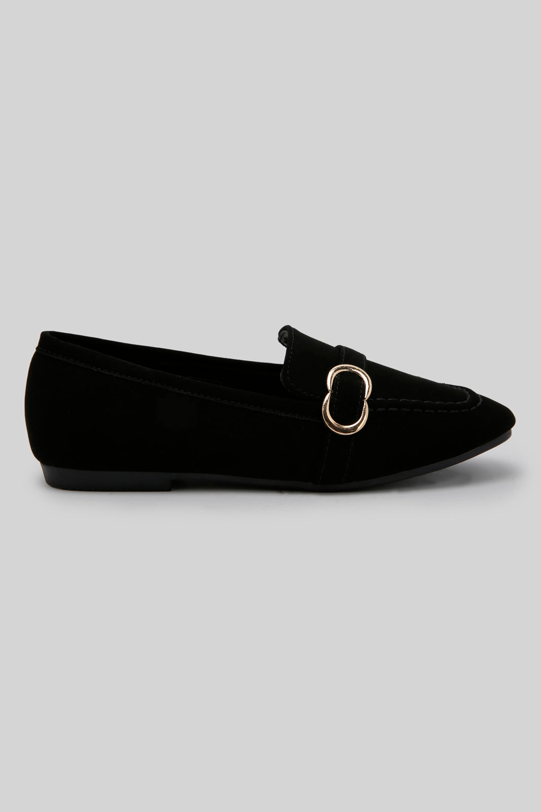 Redtag-Black-Loafer-Category:Sandals,-Colour:Black,-Deals:New-In,-Filter:Girls-Footwear-(5-to-14-Yrs),-GSR-Sandals,-New-In-GSR-FOO,-Non-Sale,-Section:Girls-(0-to-14Yrs),-W22B-Senior-Girls-5 to 14 Years