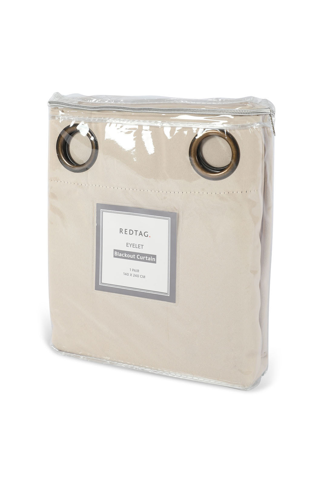 Redtag-Beige-2-Pc-Solid-Blackout-Curtain-Category:Curtains,-Colour:Beige,-Deals:New-In,-Dept:Home,-Filter:Home-Bedroom,-HMW-BED-Curtains,-New-In-HMW-BED,-Non-Sale,-Section:Homewares,-W22B-Home-Bedroom-