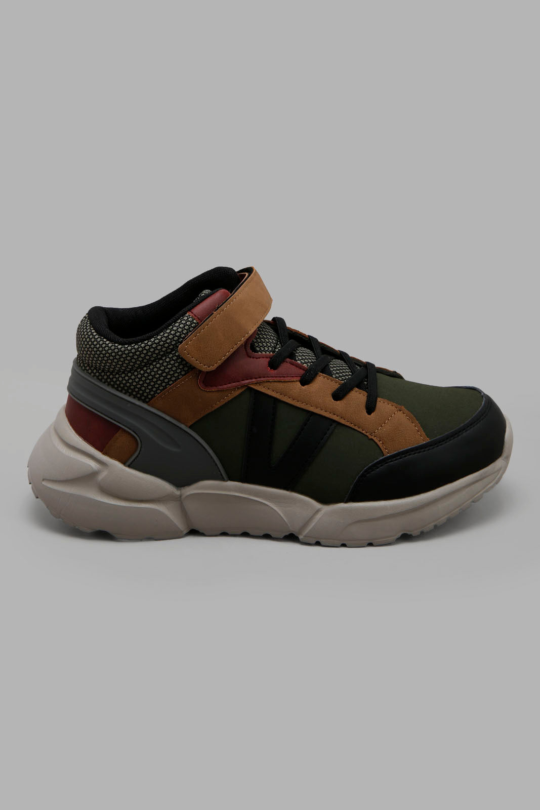 Redtag-Assorted-Material-Block-Chunky-High-Top-BSR-Trainers,-Category:Trainers,-Colour:Assorted,-Deals:New-In,-Filter:Boys-Footwear-(5-to-14-Yrs),-New-In-BSR-FOO,-Non-Sale,-Section:Boys-(0-to-14Yrs),-W22B-Senior-Boys-5 to 14 Years