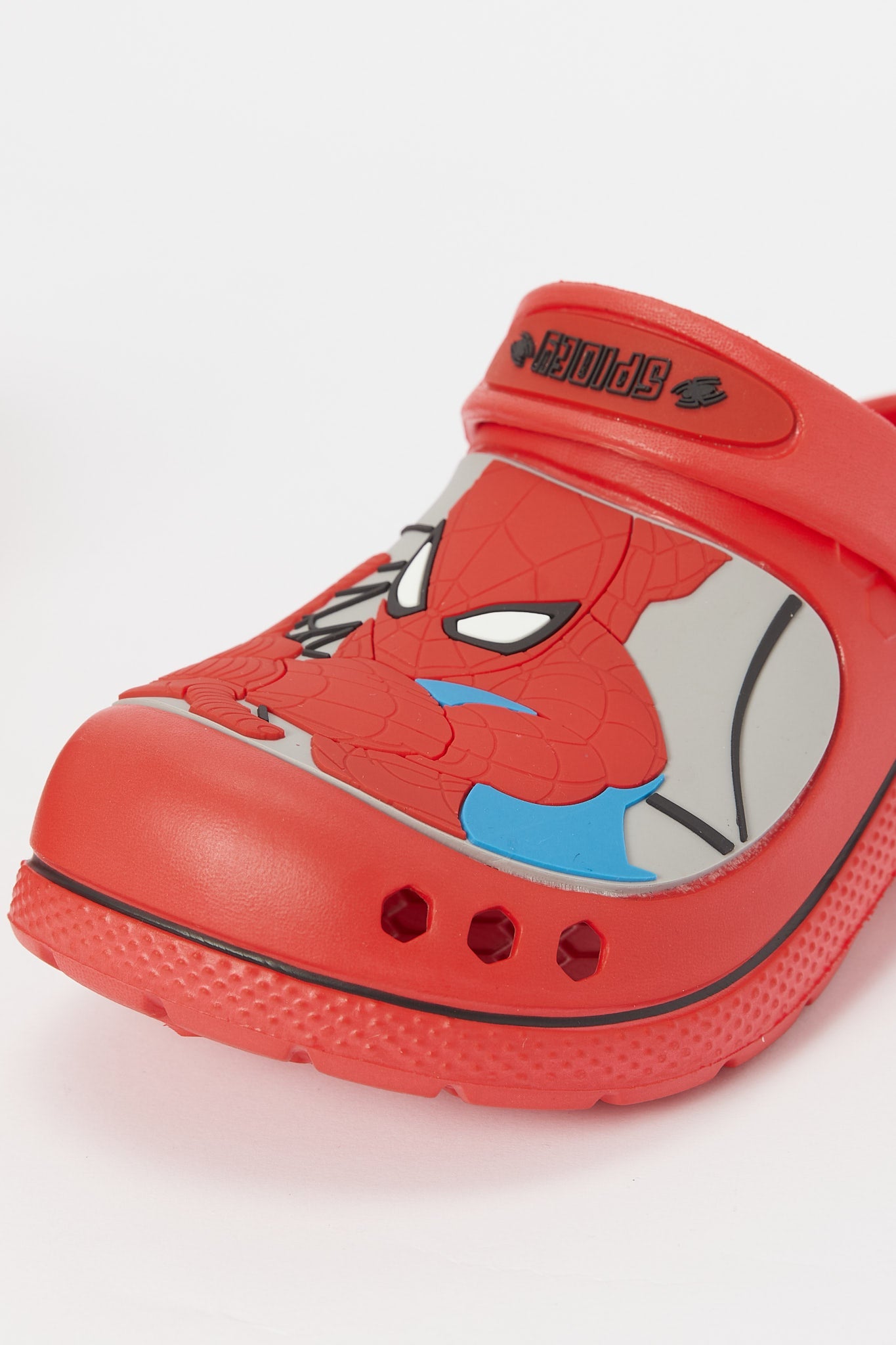 Redtag-Red-Spiderman-Character-Slide-BOY-Flip-Flops,-Category:Flip-Flops,-CHR,-Colour:Red,-Deals:New-In,-Dept:Boys,-Filter:Boys-Footwear-(3-to-5-Yrs),-H1:FOO,-H2:BOY,-H3:SAF,-H4:FLF,-New-In-BOY-FOO,-Non-Sale,-Season:S23A,-Section:Boys-(0-to-14Yrs),-W22B-Boys-3 to 5 Years
