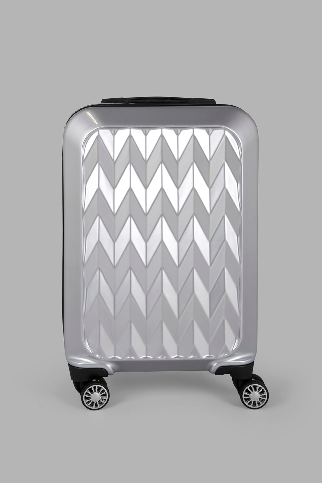 Redtag-Silver-Luggage-Trolley-20"-Category:Luggage-Trolleys,-Colour:Silver,-Filter:Travel-Accessories,-LUG-Luggage-Trolleys,-New-In,-New-In-LUG-ACC,-Non-Sale,-Section:Travel,-W22A-Travel-Accessories-