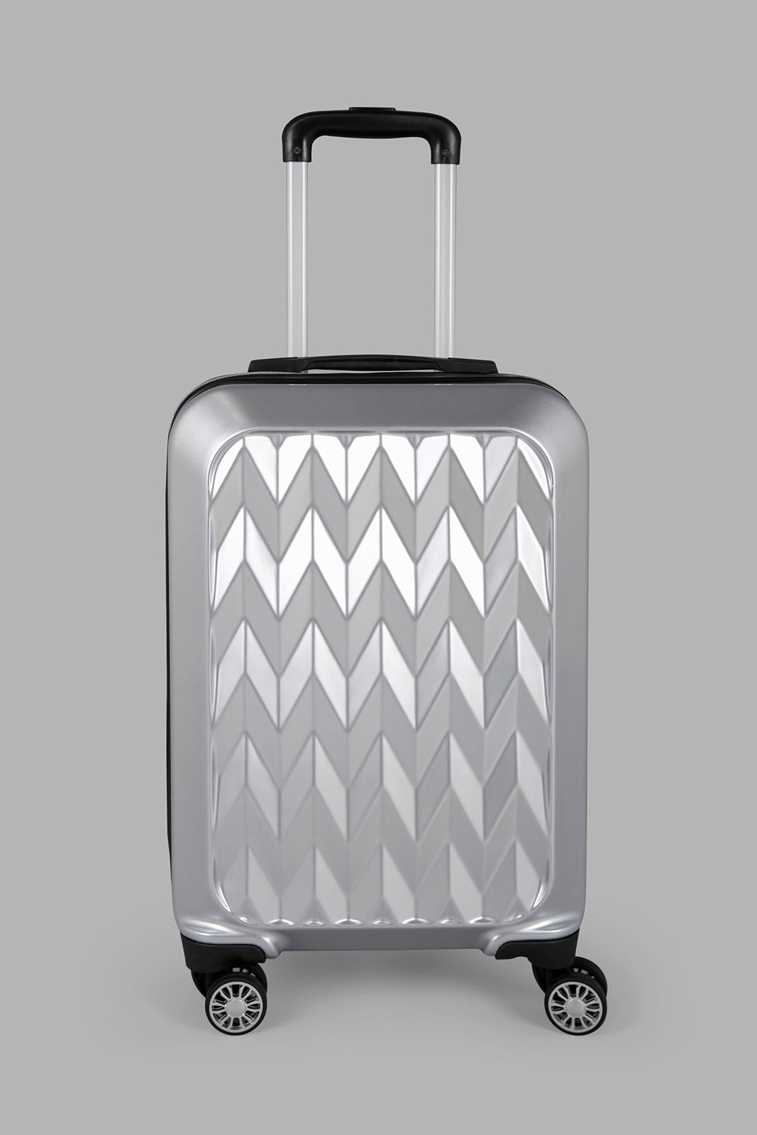 Redtag-Silver-Luggage-Trolley-20"-Category:Luggage-Trolleys,-Colour:Silver,-Filter:Travel-Accessories,-LUG-Luggage-Trolleys,-New-In,-New-In-LUG-ACC,-Non-Sale,-Section:Travel,-W22A-Travel-Accessories-