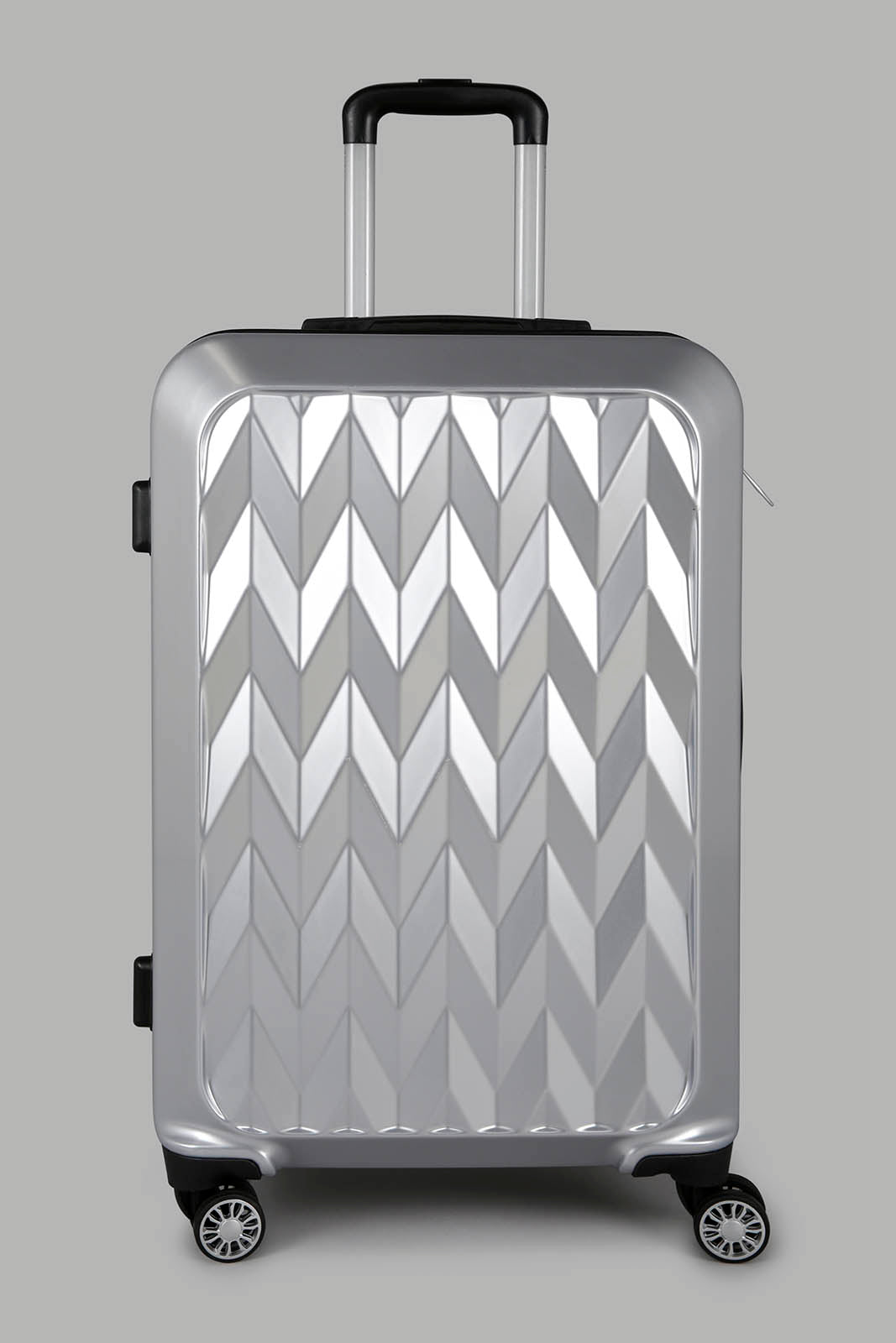 Redtag-Silver-Luggage-Trolley-24"-Category:Luggage-Trolleys,-Colour:Silver,-Filter:Travel-Accessories,-LUG-Luggage-Trolleys,-New-In,-New-In-LUG-ACC,-Non-Sale,-Section:Travel,-W22A-Travel-Accessories-