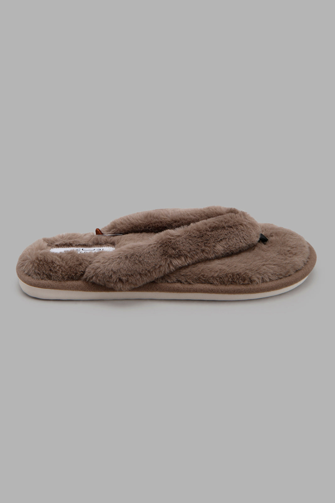 Redtag-Mid-Grey-Slipper-Category:Slippers,-Colour:Grey,-Deals:New-In,-Filter:Men's-Footwear,-Men-Slippers,-New-In-Men-FOO,-Non-Sale,-Section:Men,-W22A-Men's-