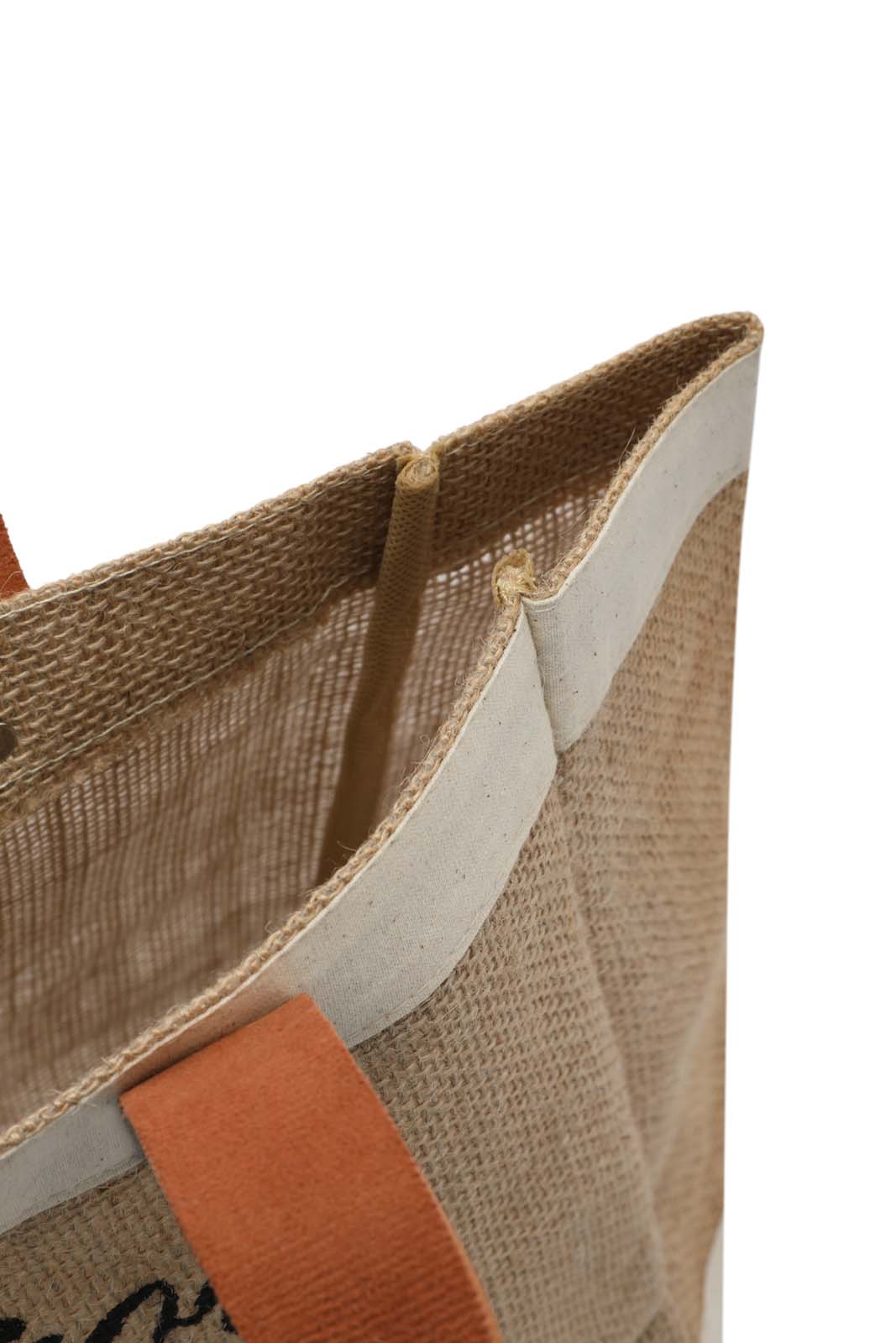 Redtag-Beige-/-White-Jute-Shopping-Bag-With-Pocket-Category:Bags,-Colour:Beige,-Dept:Home,-Filter:Travel-Accessories,-LUG-Bags,-New-In,-New-In-LUG-ACC,-Non-Sale,-Section:Homewares,-W22B-Travel-Accessories-