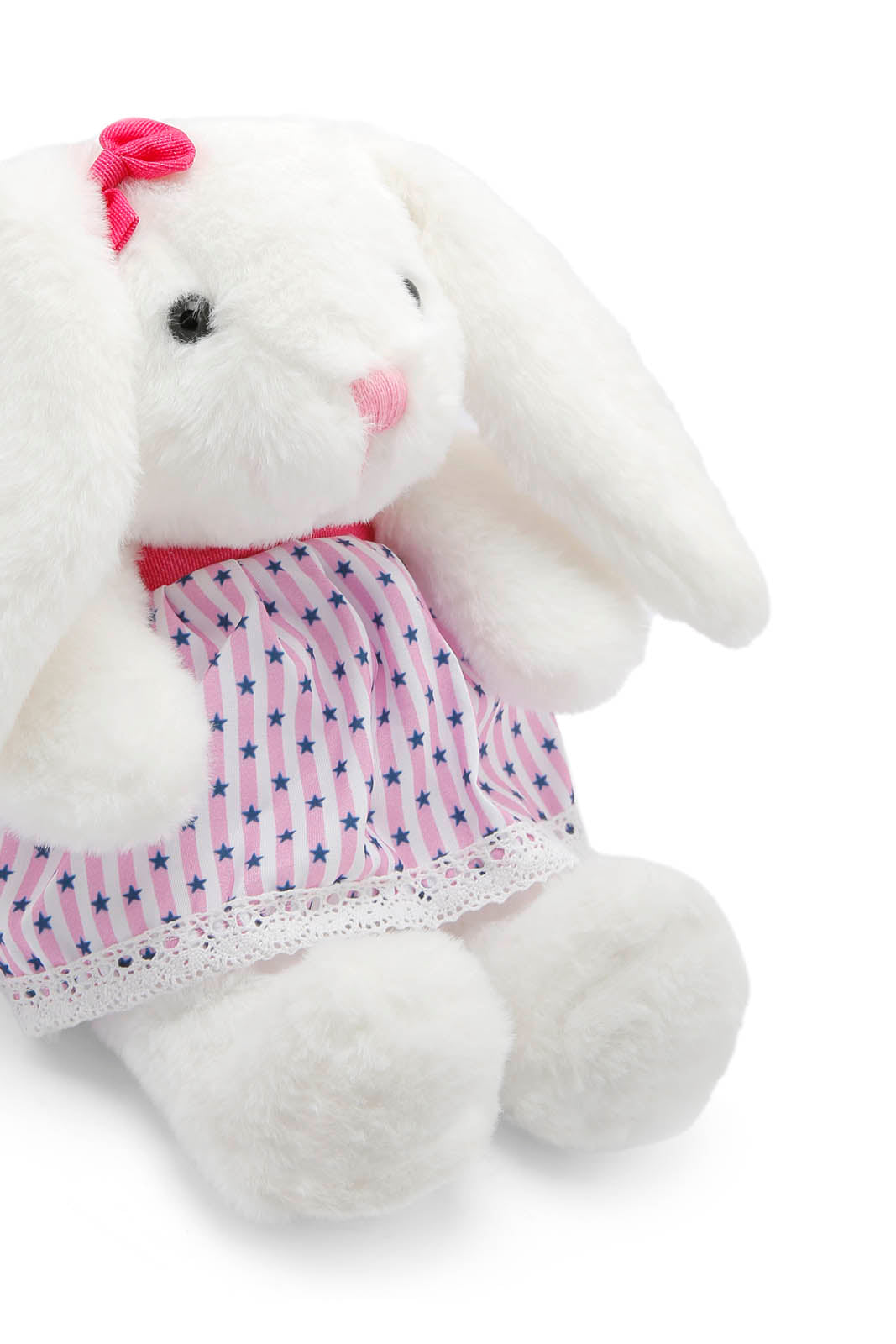 Redtag-Pink-Rabbit-With-Skirt-365,-Category:Toys,-Colour:Pink,-Dept:New-Born,-Filter:Newborn-Accessories,-NBN-Toys,-New-In,-New-In-NBN-ACC,-Non-Sale,-Section:Boys-(0-to-14Yrs)-New-Born-Baby-