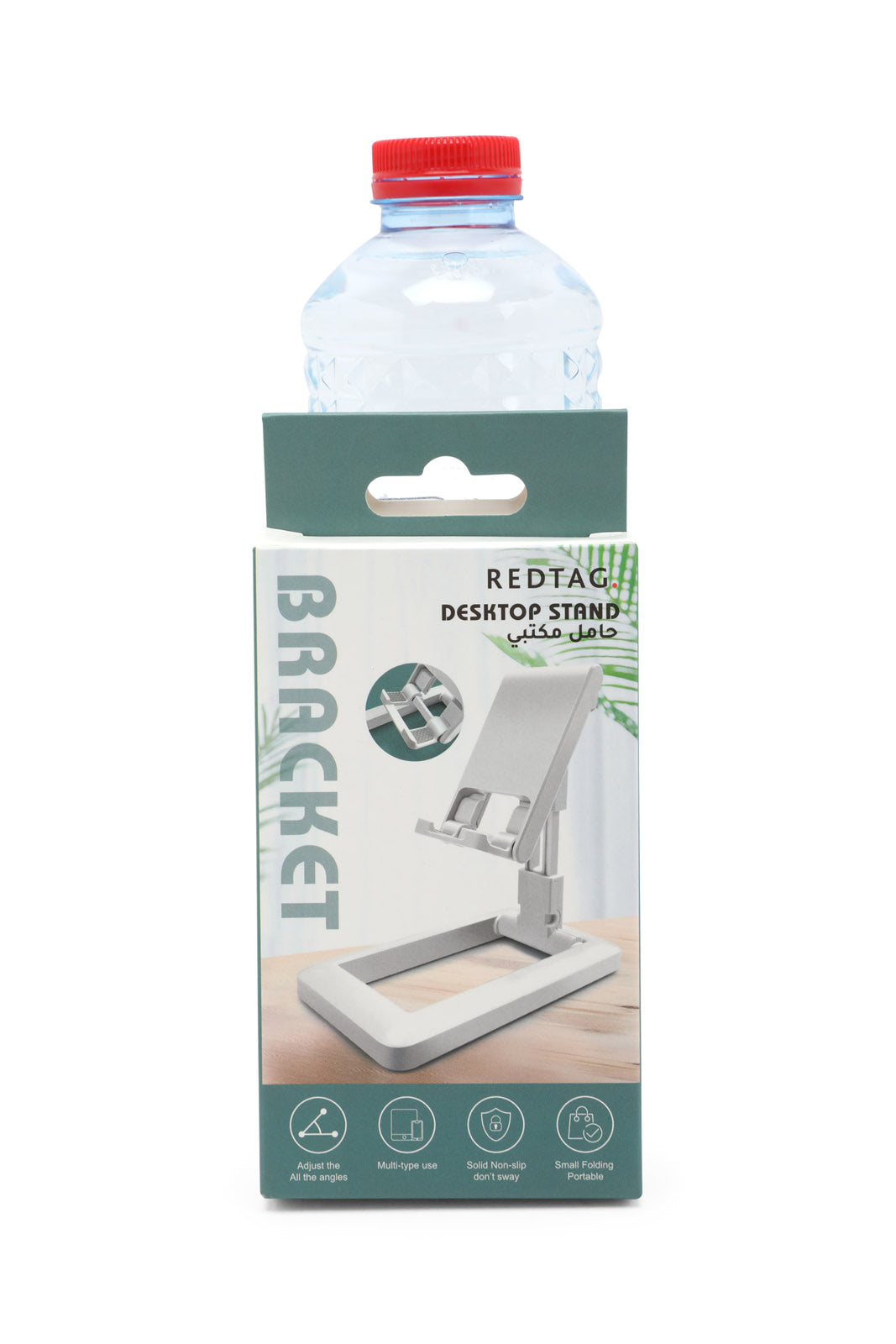 Redtag-White-Foldable-Desktop-Stand-Category:Music-Gadget,-Colour:White,-Filter:Travel-Accessories,-IMP-Music-Gadget,-New-In,-New-In-IMP-ACC,-Non-Sale,-Section:Homewares,-W22A-Travel-Accessories-