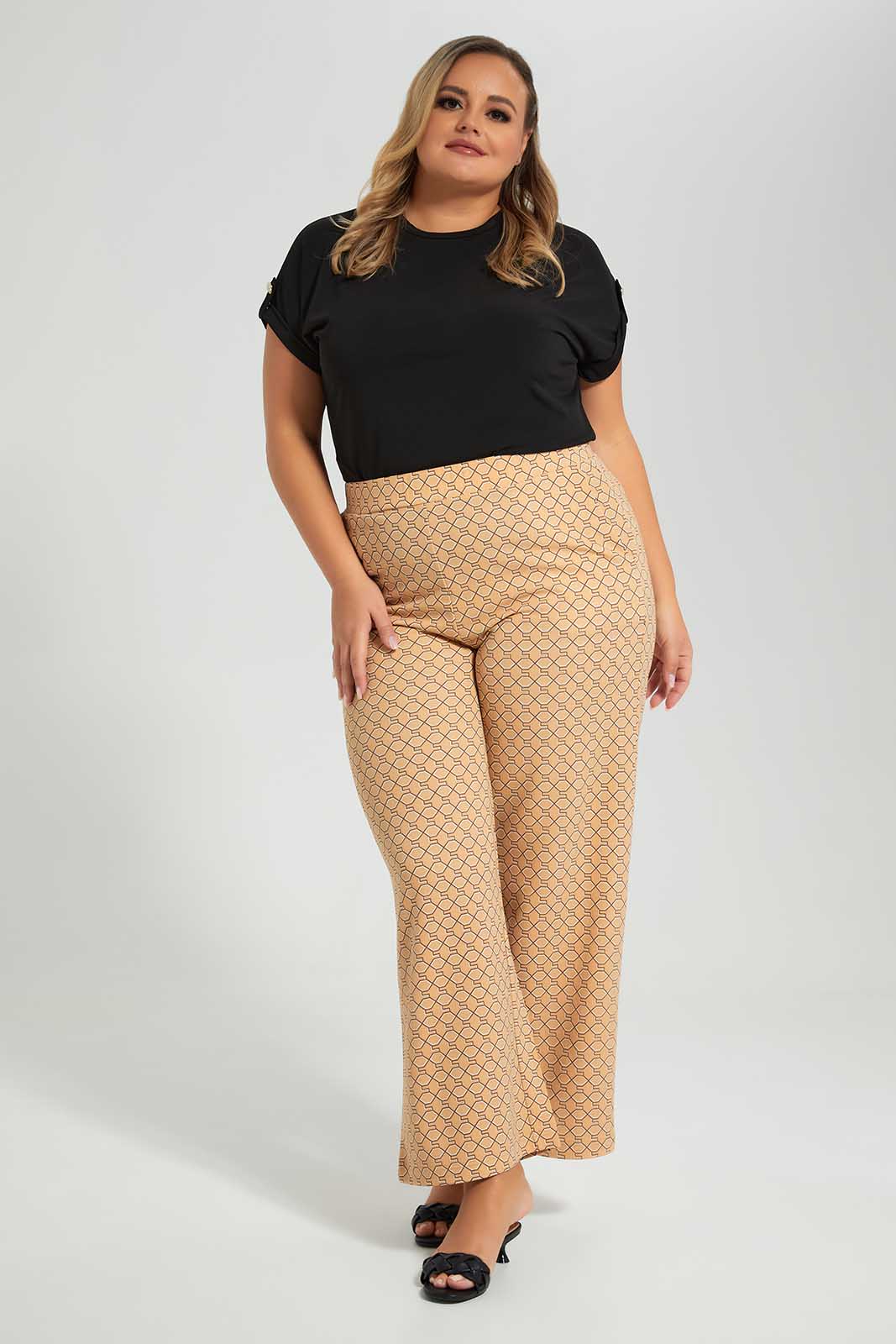 Redtag-Black-Jersey-Top-With-Tab-&-Button-On-Sleeve-Category:Tops,-Colour:Black,-Deals:New-In,-Filter:Plus-Size,-LDP-Tops,-New-In-LDP-APL,-Non-Sale,-Section:Women,-W22O-Women's-