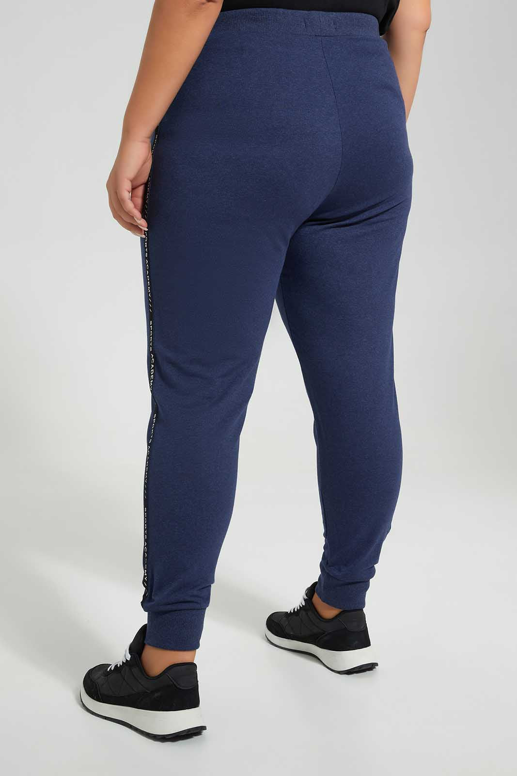 Redtag-Blue-Jogger-Category:Trousers,-Colour:Blue,-Deals:New-In,-Filter:Plus-Size,-LDP-Trousers,-New-In-LDP-APL,-Non-Sale,-Section:Women,-TBL,-W22O-Women's-