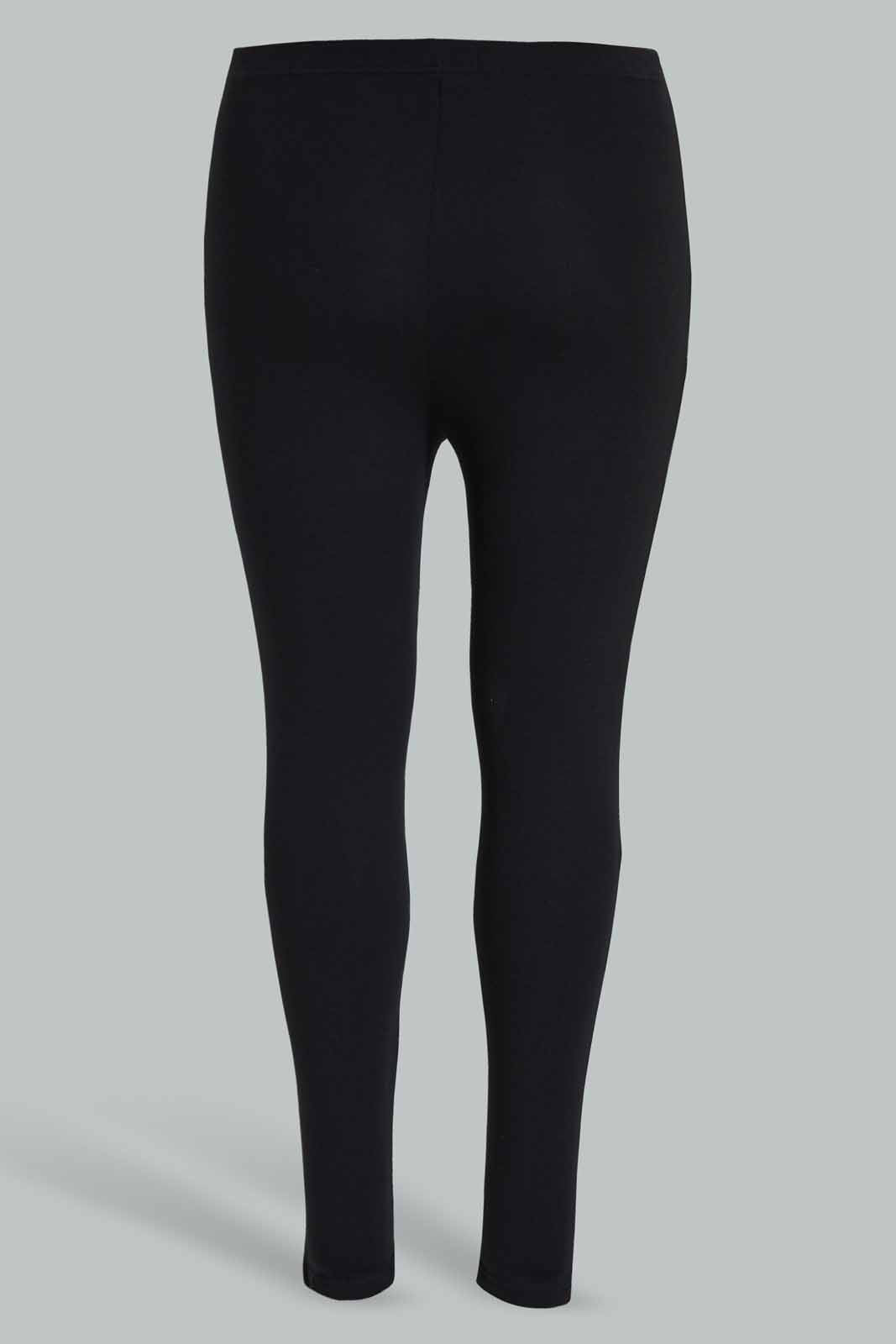 Redtag-Black-Basic-Legging-Category:Joggers,-Colour:Black,-Deals:New-In,-Filter:Plus-Size,-LDP-Joggers,-New-In-LDP-APL,-Non-Sale,-Section:Women,-TBL,-W22O-Women's-