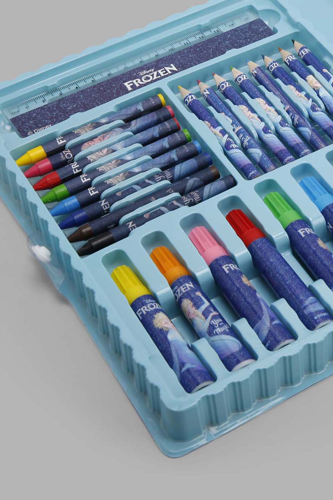 Girls Blue Frozen Art Set (52 Piece)