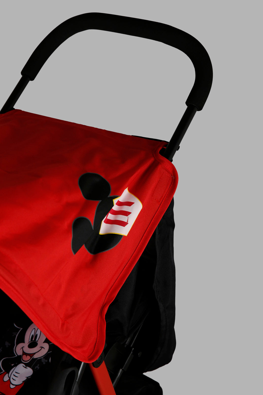 Redtag-Red/Black-Mickey-Baby-Stroller-Category:Baby-Carriers-and-Car-Seats,-Colour:Assorted,-Filter:Newborn-Accessories,-NBN-Baby-Carriers-and-Car-Seats,-New-In,-New-In-NBN-ACC,-Non-Sale,-Section:Boys-(0-to-14Yrs),-W22O-New-Born-Baby-