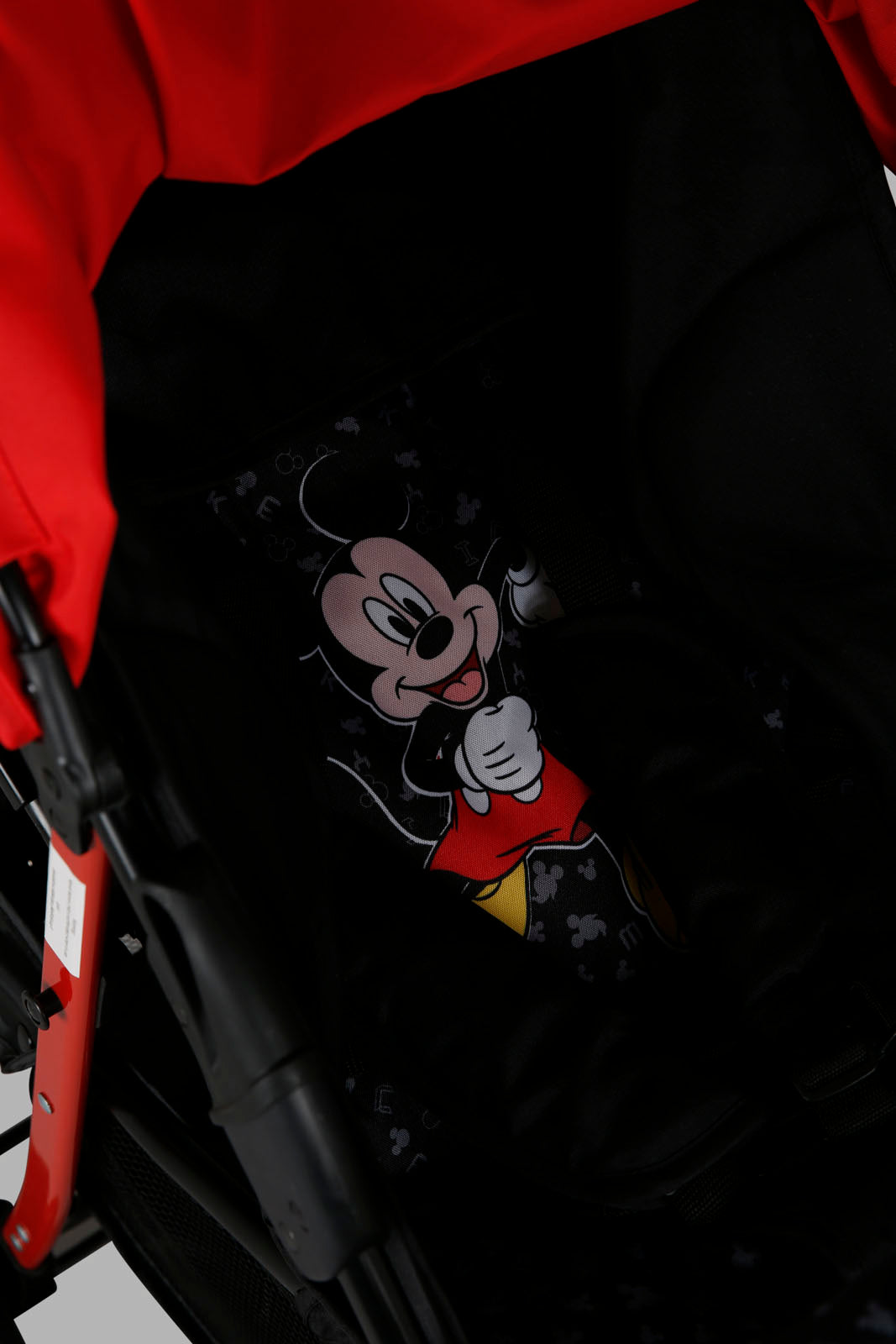 Redtag-Red/Black-Mickey-Baby-Stroller-Category:Baby-Carriers-and-Car-Seats,-Colour:Assorted,-Filter:Newborn-Accessories,-NBN-Baby-Carriers-and-Car-Seats,-New-In,-New-In-NBN-ACC,-Non-Sale,-Section:Boys-(0-to-14Yrs),-W22O-New-Born-Baby-
