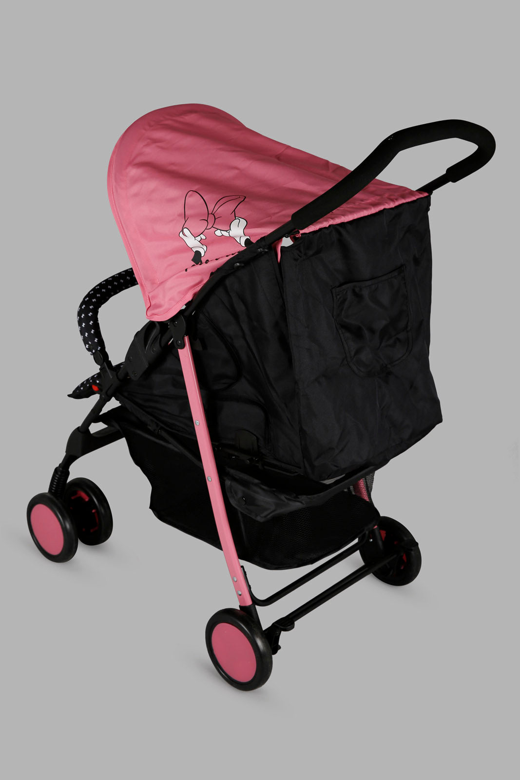 Redtag-Pink/Black-Minnie-Baby-Stroller-Category:Baby-Carriers-and-Car-Seats,-Colour:Assorted,-Filter:Newborn-Accessories,-NBN-Baby-Carriers-and-Car-Seats,-New-In,-New-In-NBN-ACC,-Non-Sale,-Section:Boys-(0-to-14Yrs),-W22O-New-Born-Baby-