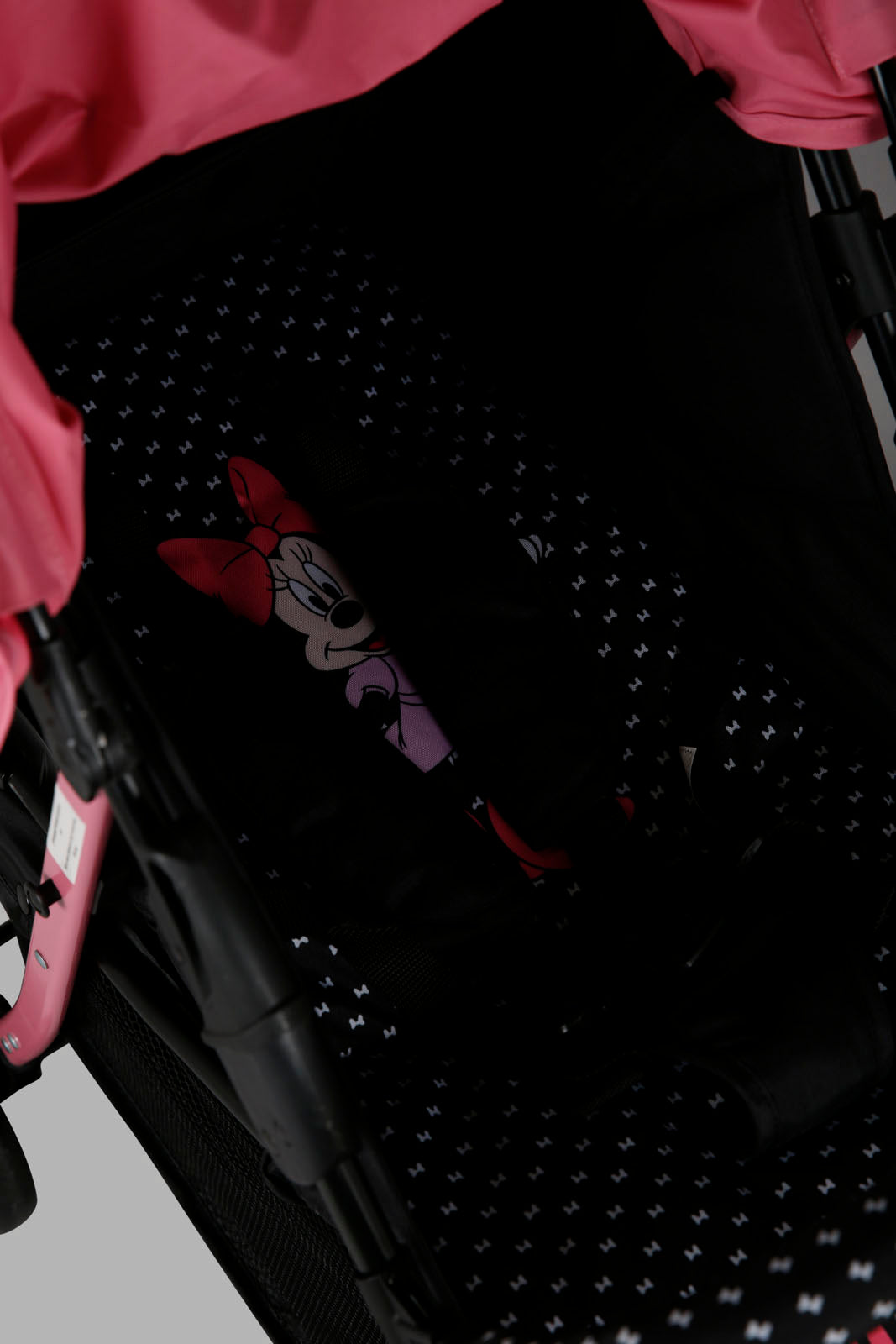 Redtag-Pink/Black-Minnie-Baby-Stroller-Category:Baby-Carriers-and-Car-Seats,-Colour:Assorted,-Filter:Newborn-Accessories,-NBN-Baby-Carriers-and-Car-Seats,-New-In,-New-In-NBN-ACC,-Non-Sale,-Section:Boys-(0-to-14Yrs),-W22O-New-Born-Baby-