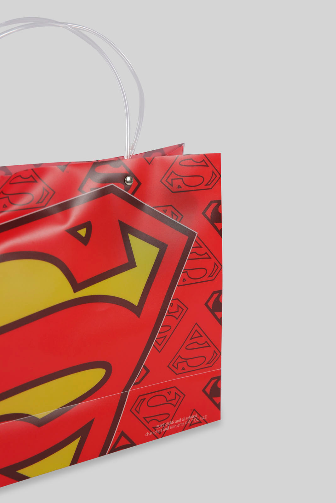 Redtag-Red/Black-Spiderman-Kids-Transperant-Shopping-Bag-Category:Bags,-CHR,-Colour:Assorted,-Filter:Travel-Accessories,-LUG-Bags,-New-In,-New-In-LUG-ACC,-Non-Sale,-Section:Homewares,-W22A-Travel-Accessories-