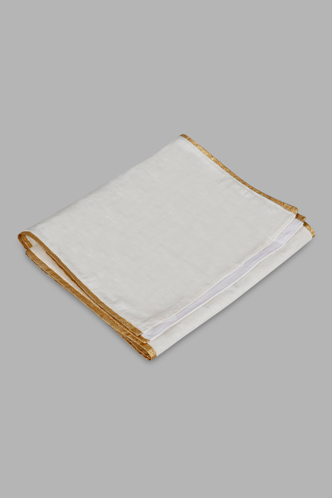 Redtag-Ivory-Table-Runner-Category:Table-Linen,-Colour:Ivory,-Deals:New-In,-Filter:Home-Dining,-HMW-DIN-Kitchen-Accessories,-New-In-HMW-DIN,-Non-Sale,-Section:Homewares,-W22B-Home-Dining-