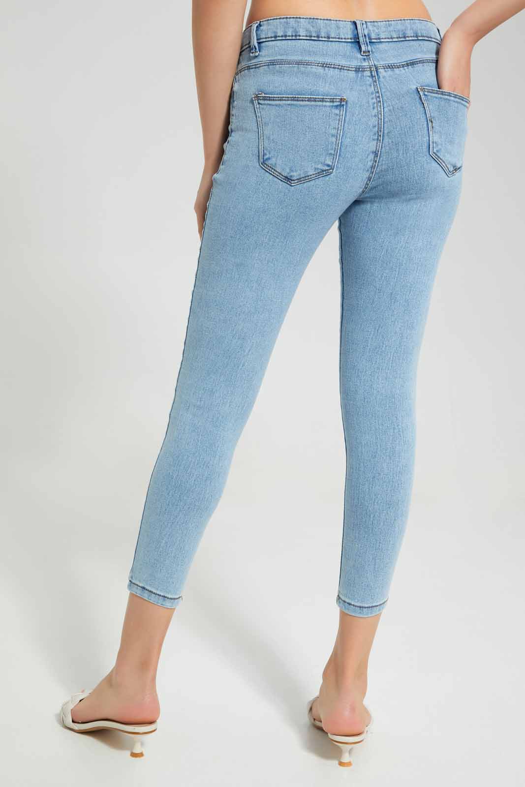 Redtag-Stone-Wash-Skinny-Mid-Waist-Jeans-Category:Jeans,-Colour:Stonewash,-Deals:New-In,-Filter:Women's-Clothing,-New-In-Women-APL,-Non-Sale,-Section:Women,-TBL,-W22O,-Women-Jeans-Women's-