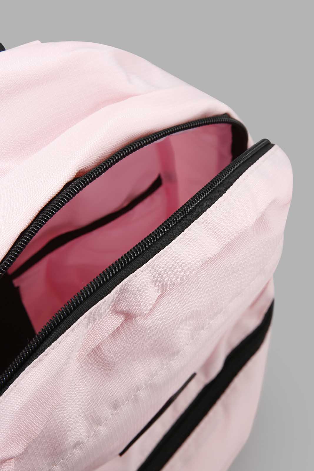 Redtag-Pink-Sr-Girls-Backpack-Category:Bags,-Colour:Pink,-Filter:Girls-Accessories,-GIR-Bags,-New-In,-New-In-GIR-ACC,-Non-Sale,-Section:Girls-(0-to-14Yrs),-W22A-Girls-