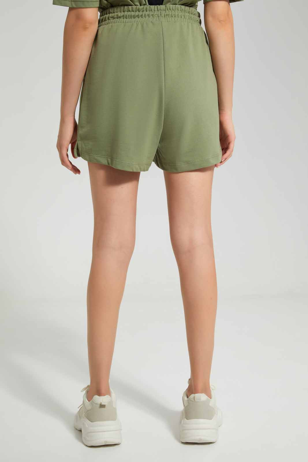 Redtag-Mint-Sustainable-Lounge-Shorts-Category:Shorts,-Colour:Mint,-Deals:New-In,-Filter:Women's-Clothing,-New-In-Women-APL,-Non-Sale,-Section:Women,-W22A,-Women-Shorts-Women's-