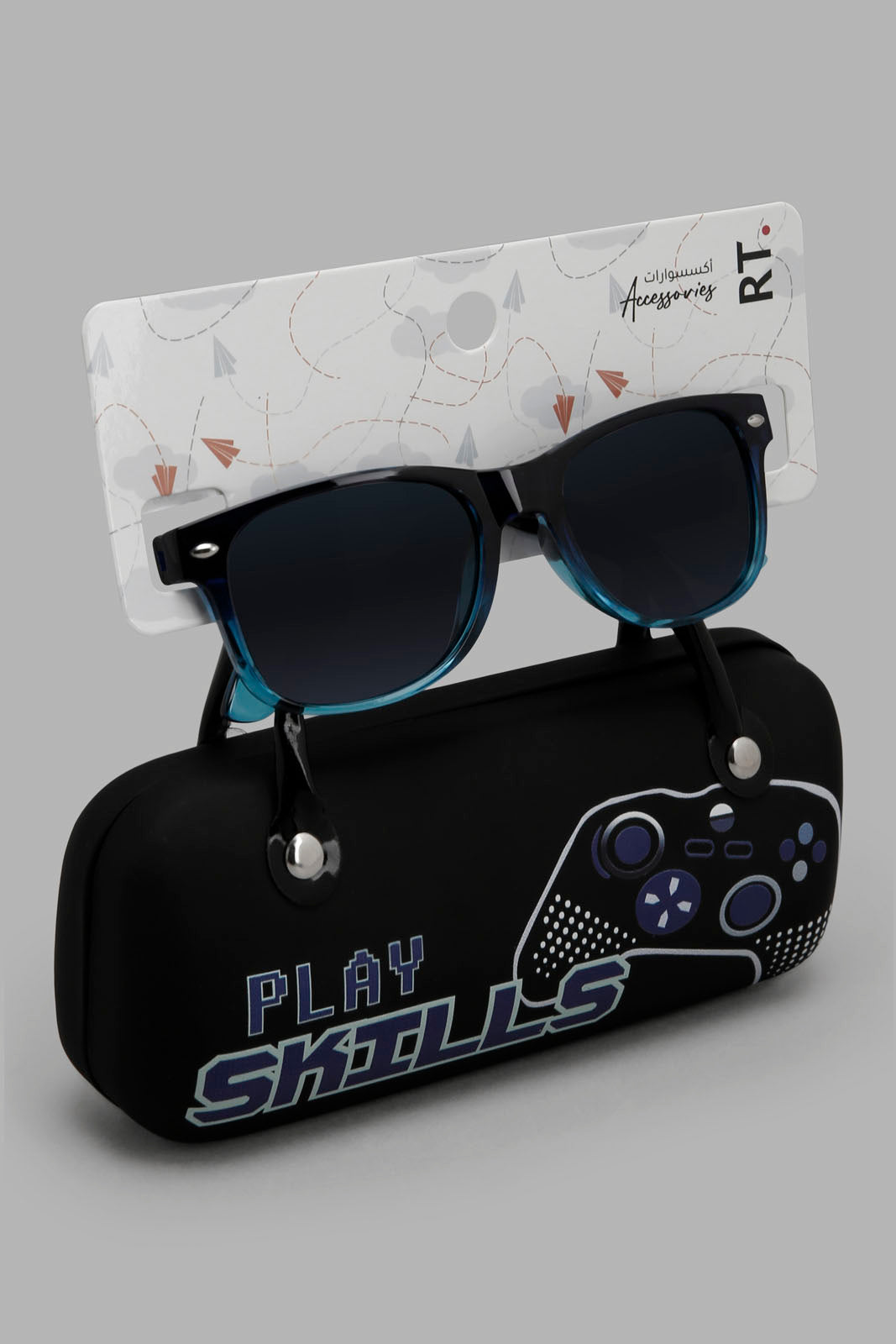 Redtag-Assorted-Wayfarer-Sunglasses-With-Printed-case-BOY-Sunglasses,-Category:Sunglasses,-Colour:Assorted,-Filter:Boys-Accessories,-New-In,-New-In-BOY-ACC,-Non-Sale,-Section:Boys-(0-to-14Yrs),-W22O-Boys-