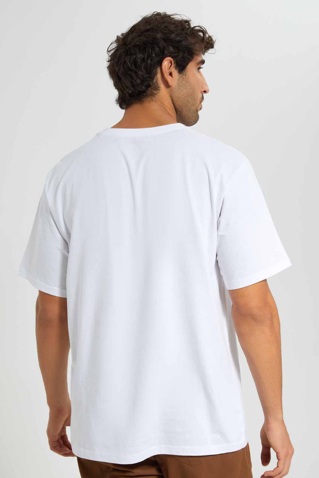 Redtag-White-Oversized-Tee-Category:T-Shirts,-Colour:White,-Deals:New-In,-Filter:Men's-Clothing,-KSH,-Men-T-Shirts,-New-In-Men-APL,-Non-Sale,-Section:Men,-W22O-Men's-