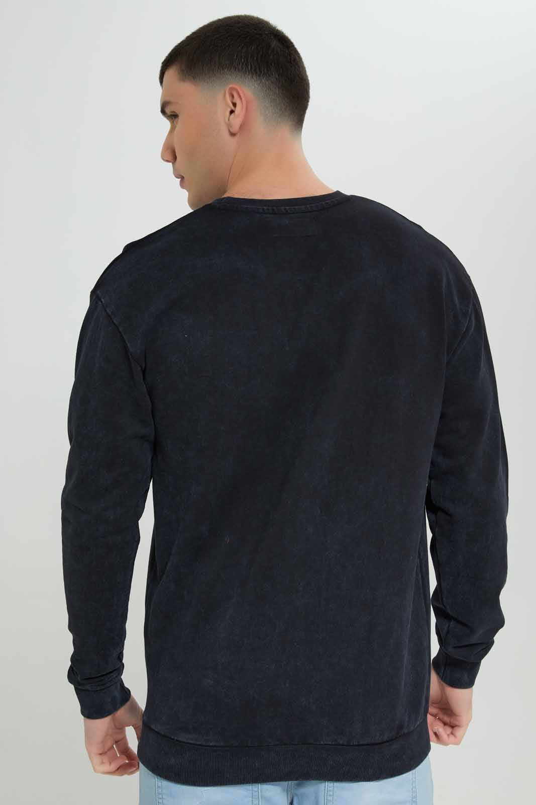 Redtag-Black-Crew-Neck-Loungewear-Sweatshirt-Category:Sweatshirts,-Colour:Black,-Deals:New-In,-Filter:Men's-Clothing,-Men-Loungewear-Sweatshirts,-Men-Sweatshirts,-New-In-Men-APL,-Non-Sale,-Section:Men,-W22O--