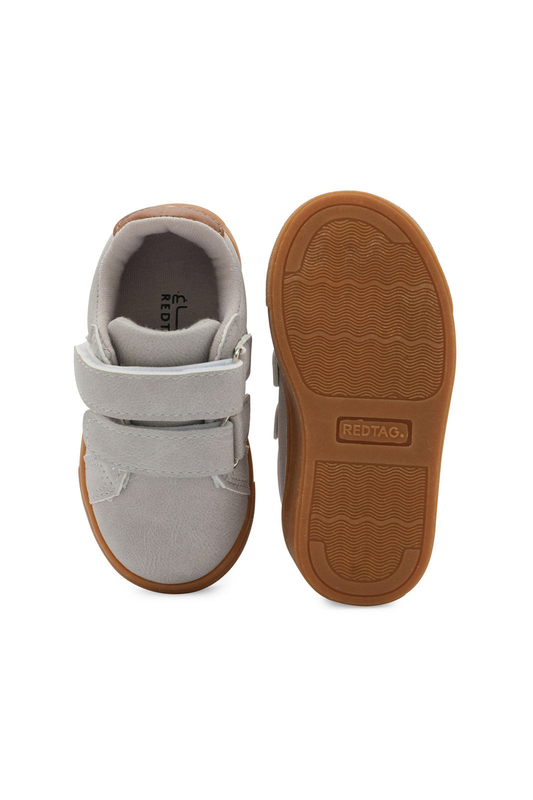 Redtag-Grey-Star-Trim-Sneaker-Category:Sandals,-Colour:Grey,-Deals:New-In,-Dept:Boys,-Filter:Boys-Footwear-(1-to-3-Yrs),-INB-Sandals,-New-In-INB-FOO,-Non-Sale,-Section:Boys-(0-to-14Yrs),-W22B-Infant-Boys-
