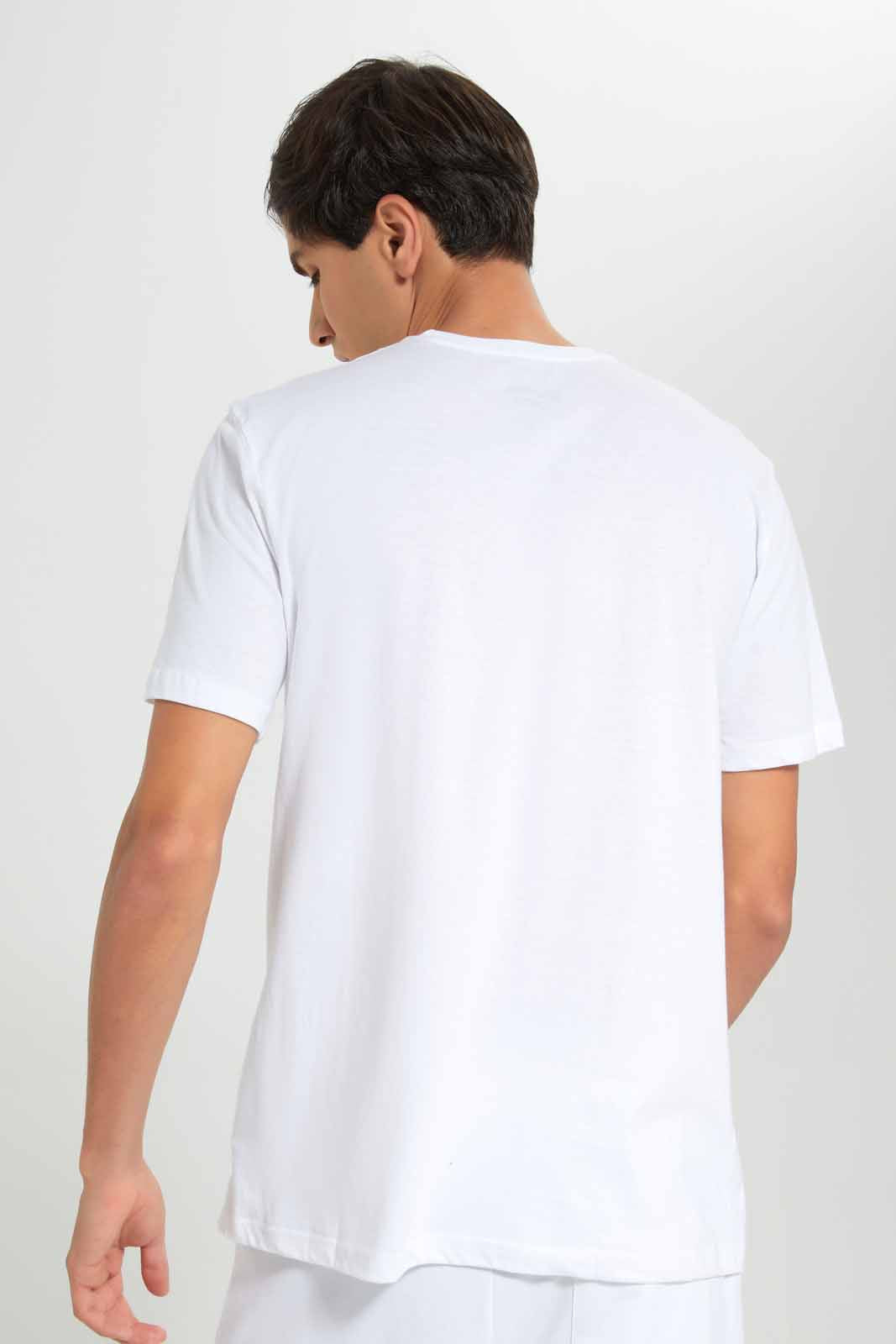 Redtag-White-Graphic-T-Shirt-Category:T-Shirts,-Colour:White,-Deals:New-In,-Filter:Men's-Clothing,-Men-T-Shirts,-New-In-Men-APL,-Non-Sale,-Section:Men,-TBL,-W22O-Men's-