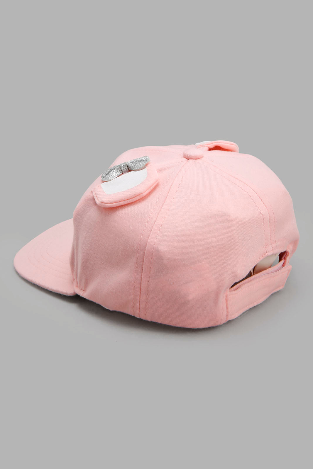 Redtag-Pink-Character-Embellished-Cap-Category:Caps-&-Hats,-Colour:Pink,-Filter:Girls-Accessories,-GIR-Caps-&-Hats,-New-In,-New-In-GIR-ACC,-Non-Sale,-Section:Girls-(0-to-14Yrs),-W22A-Girls-