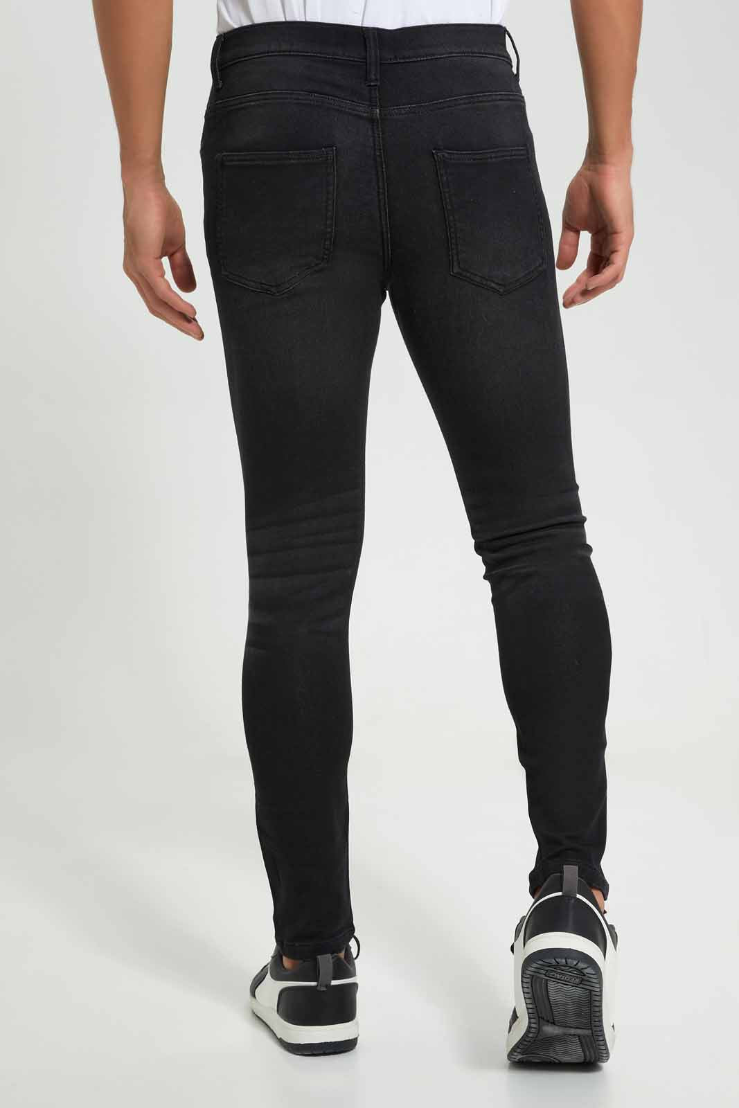 Redtag-Charcoal-Wash-5-Pocket-Knit-Denim-Jeans-Category:Jeans,-Colour:Charcoal,-Deals:New-In,-Filter:Men's-Clothing,-Men-Jeans,-New-In-Men-APL,-Non-Sale,-Section:Men,-TBL,-W22A-Men's-