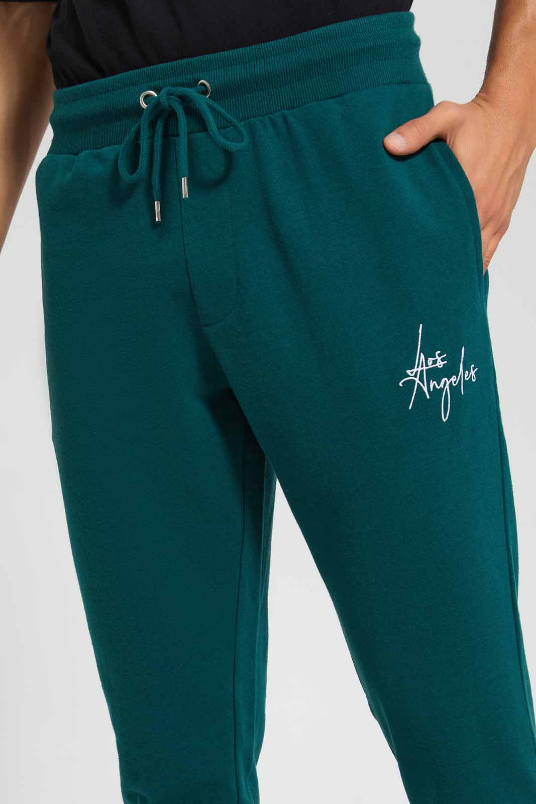 Redtag-Teal-Signature-Jog-Pant-Category:Joggers,-Colour:Teal,-Deals:New-In,-Filter:Men's-Clothing,-Men-Joggers,-New-In-Men,-Non-Sale,-Section:Men,-TBL,-W22O-Men's-
