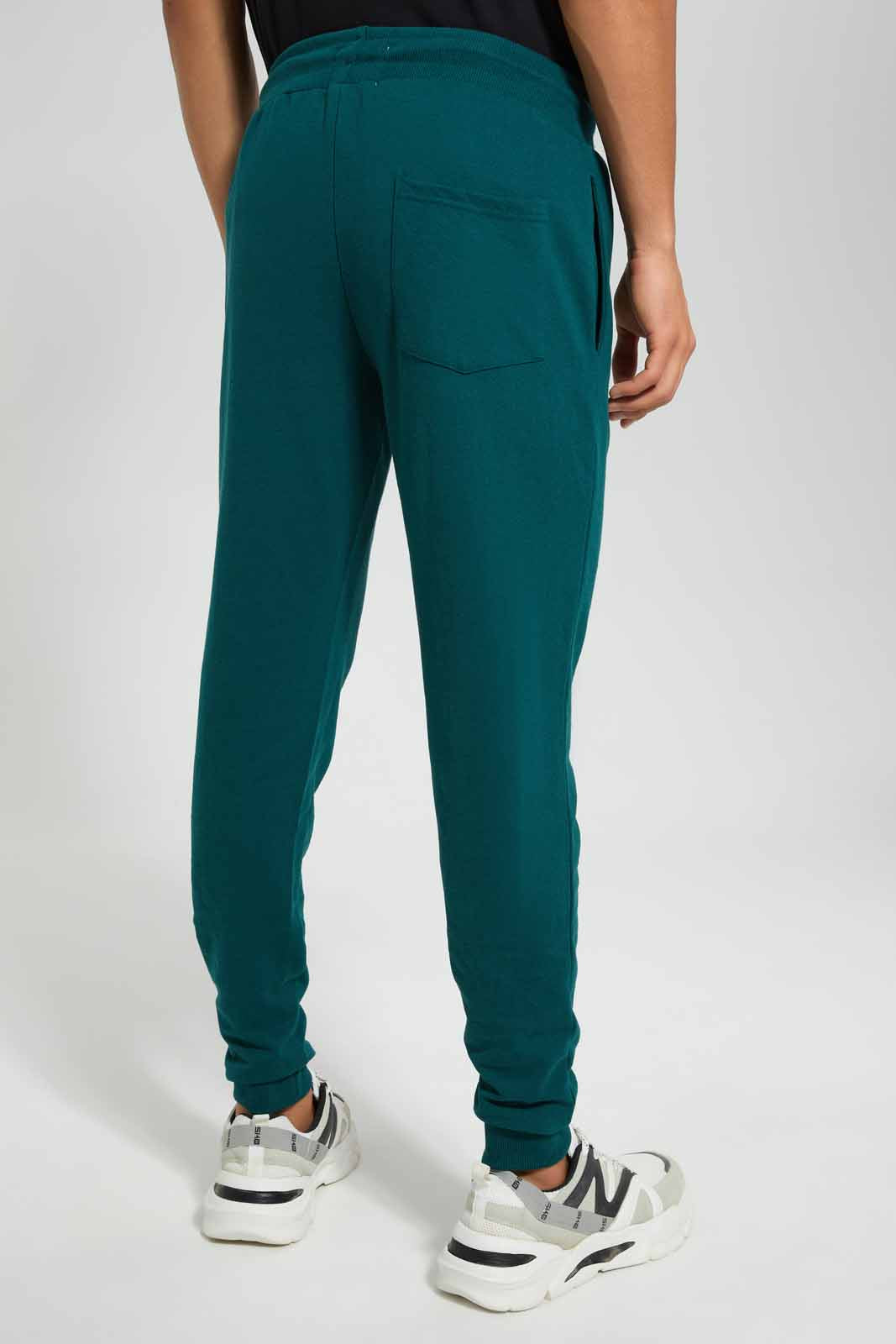 Redtag-Teal-Signature-Jog-Pant-Category:Joggers,-Colour:Teal,-Deals:New-In,-Filter:Men's-Clothing,-Men-Joggers,-New-In-Men,-Non-Sale,-Section:Men,-TBL,-W22O-Men's-