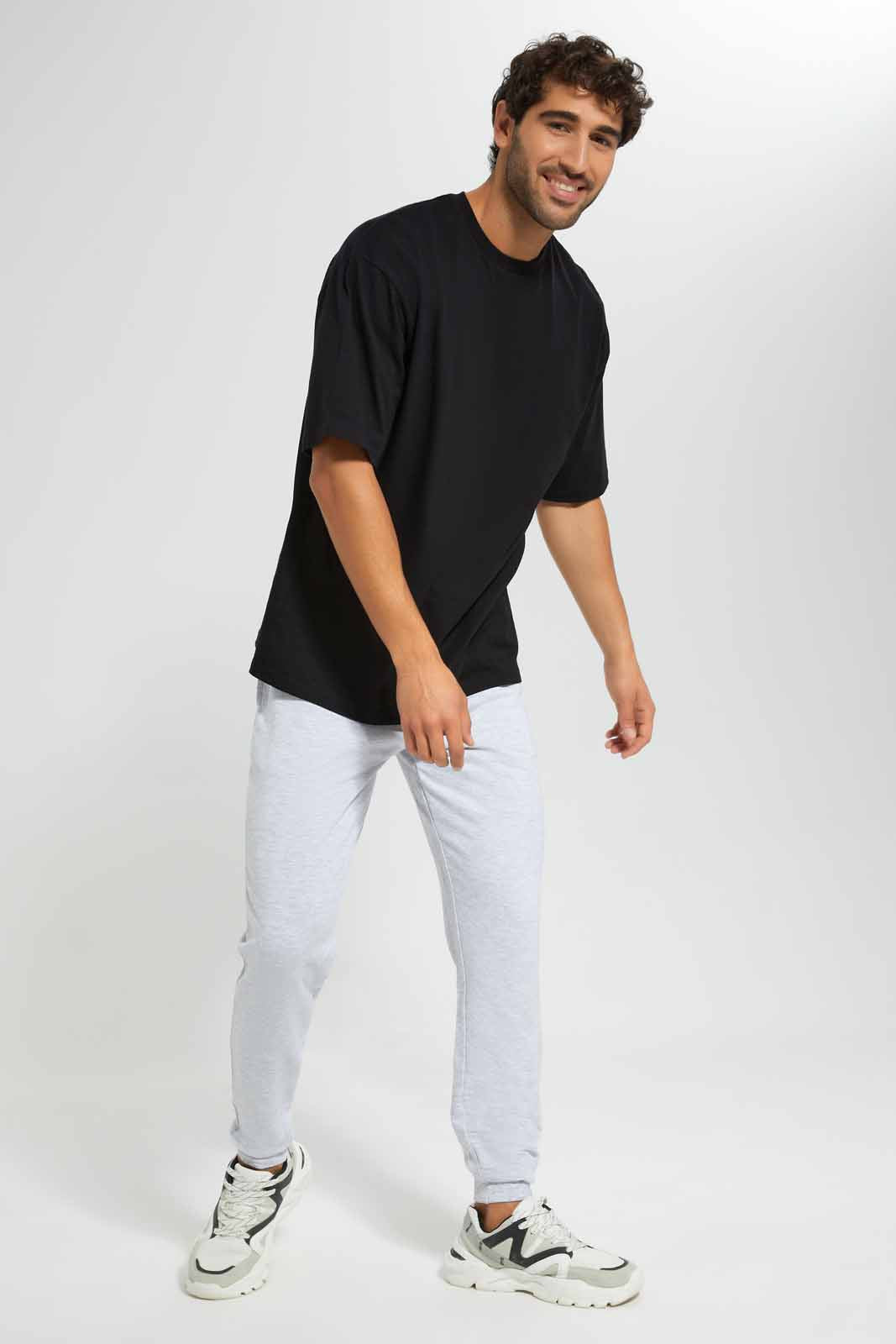 Redtag-Grey-Signature-Jog-Pant-Category:Joggers,-Colour:Grey,-Deals:New-In,-Filter:Men's-Clothing,-Men-Joggers,-New-In-Men,-Non-Sale,-Section:Men,-TBL,-W22O-Men's-