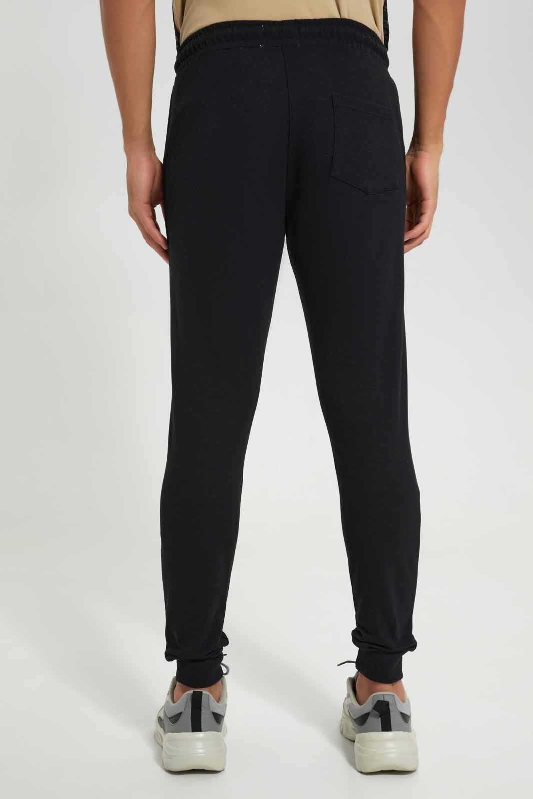Redtag-Black-Pique-Jog-Pant-Category:Joggers,-Colour:Black,-Deals:New-In,-Filter:Men's-Clothing,-Men-Joggers,-New-In-Men-APL,-Non-Sale,-Section:Men,-TBL,-W22A-Men's-