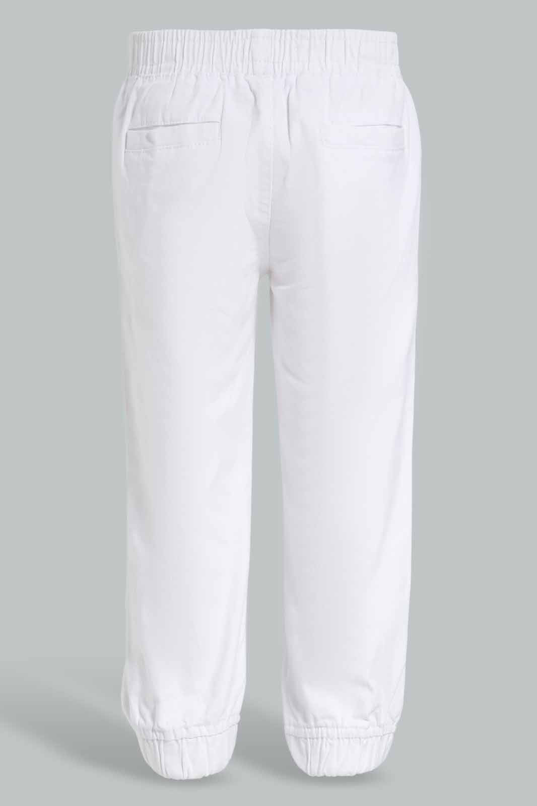 Redtag-Navy-Chino-Jogger-Category:Trousers,-Colour:Navy,-Deals:New-In,-Filter:Infant-Boys-(3-to-24-Mths),-INB-Trousers,-New-In-INB-APL,-Non-Sale,-Section:Boys-(0-to-14Yrs),-W22B-Infant-Boys-3 to 24 Months