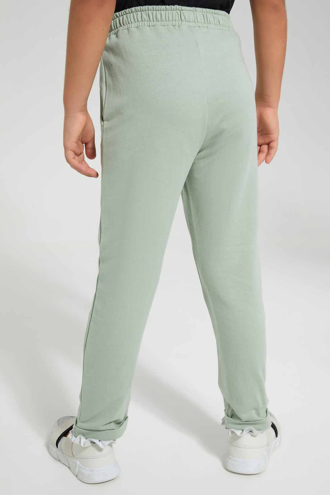 Redtag-Sage-Active-Pant-Category:Joggers,-Colour:Green,-Deals:New-In,-Filter:Girls-(2-to-8-Yrs),-GIR-Joggers,-New-In-GIR-APL,-Non-Sale,-Section:Girls-(0-to-14Yrs),-TBL,-W22O-Girls-2 to 8 Years