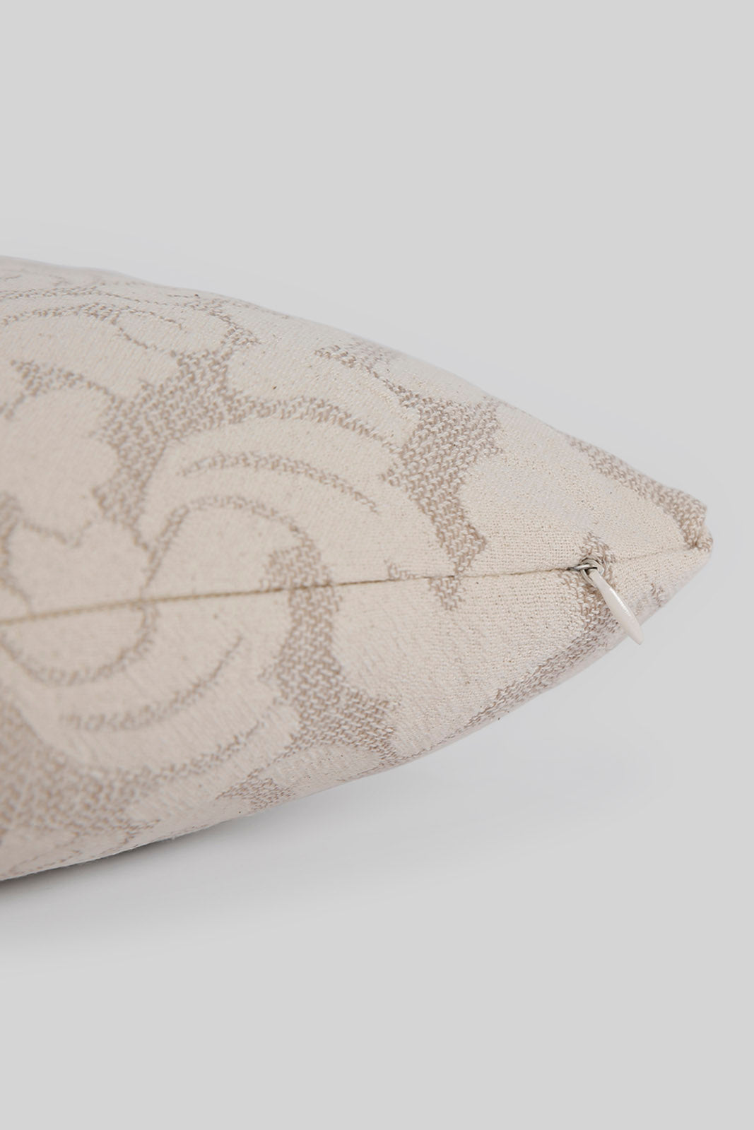 Redtag-Beige-Printed-Jacquard-Cushion-Category:Cushions,-Colour:Beige,-Deals:New-In,-Dept:Home,-Filter:Home-Bedroom,-HMW-BED-Cushions,-New-In-HMW-BED,-Non-Sale,-Section:Homewares,-W22B-Home-Bedroom-