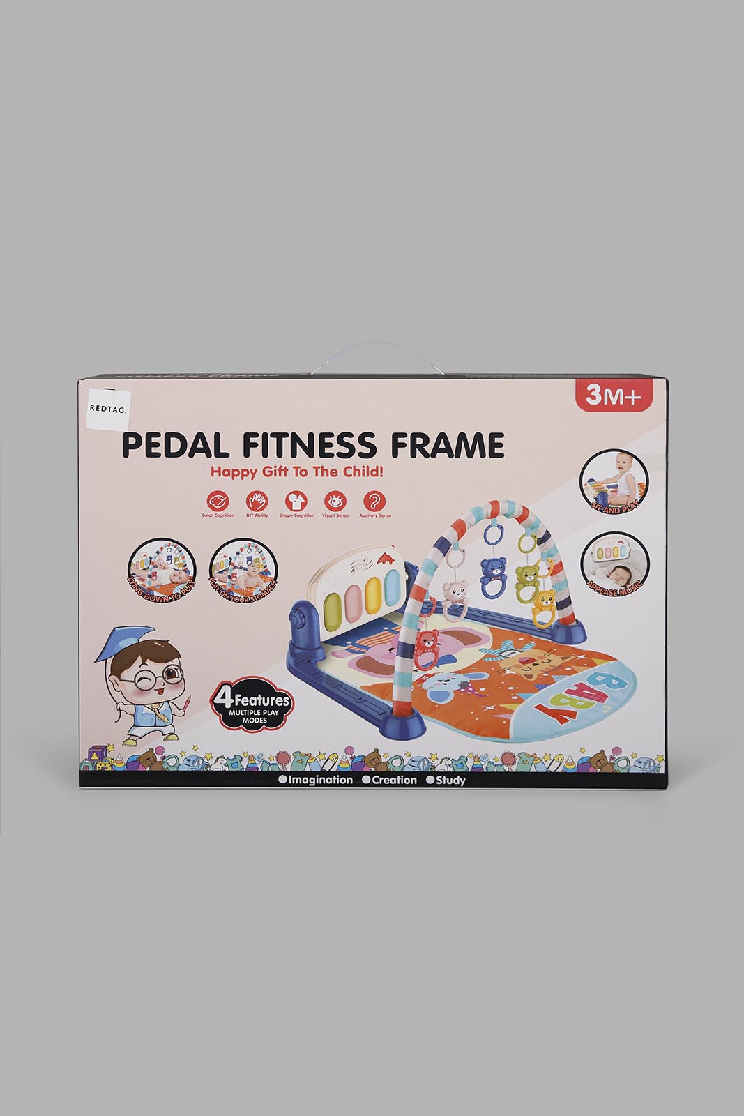 Redtag-Assorted-Baby-Playmat-With-Piano-Fitness-Frame-Category:Baby-Carriers-and-Car-Seats,-Colour:Assorted,-Filter:Newborn-Accessories,-NBN-Baby-Carriers-and-Car-Seats,-New-In,-New-In-NBN-ACC,-Non-Sale,-Section:Boys-(0-to-14Yrs),-W22A-New-Born-Baby-