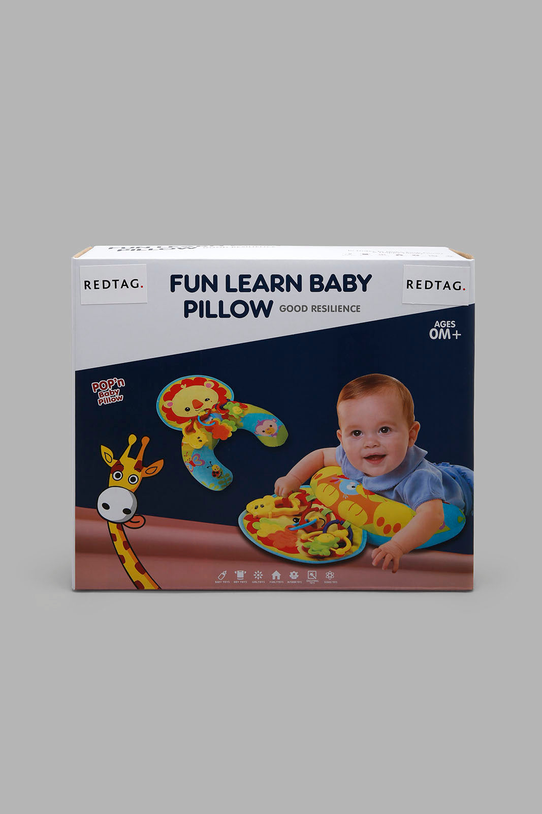 Redtag-Assorted-Baby-Pillow-Category:Baby-Carriers-and-Car-Seats,-Colour:Assorted,-Filter:Newborn-Accessories,-NBN-Baby-Carriers-and-Car-Seats,-New-In,-New-In-NBN-ACC,-Non-Sale,-Section:Boys-(0-to-14Yrs),-W22A-New-Born-Baby-
