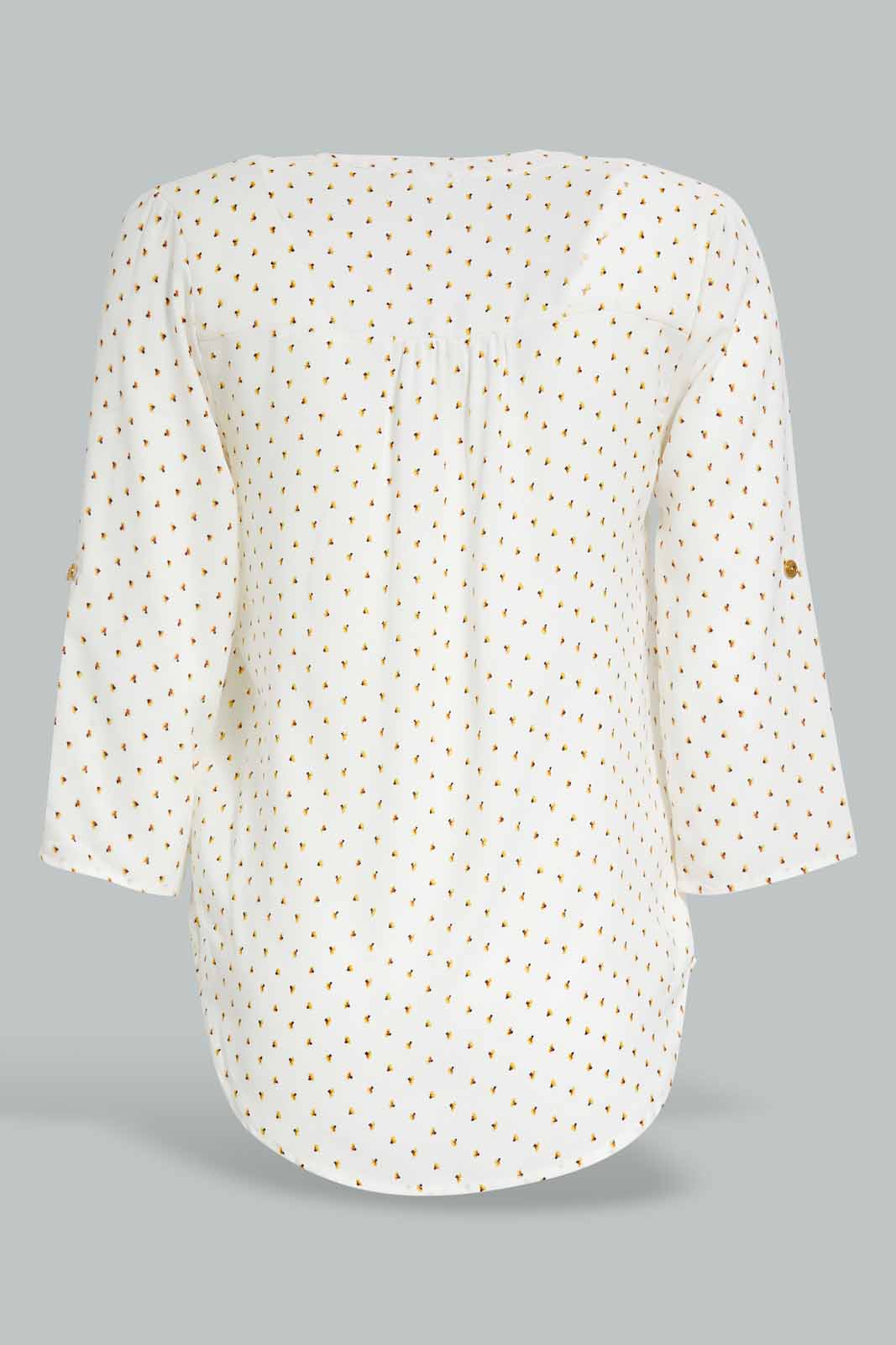 Redtag-Assorted-Front-Half-Placket-Blouse-Category:Blouses,-Colour:Assorted,-Deals:New-In,-Filter:Women's-Clothing,-KSH,-New-In-Women-APL,-Non-Sale,-Section:Women,-W22O,-Women-Blouses-Women's-