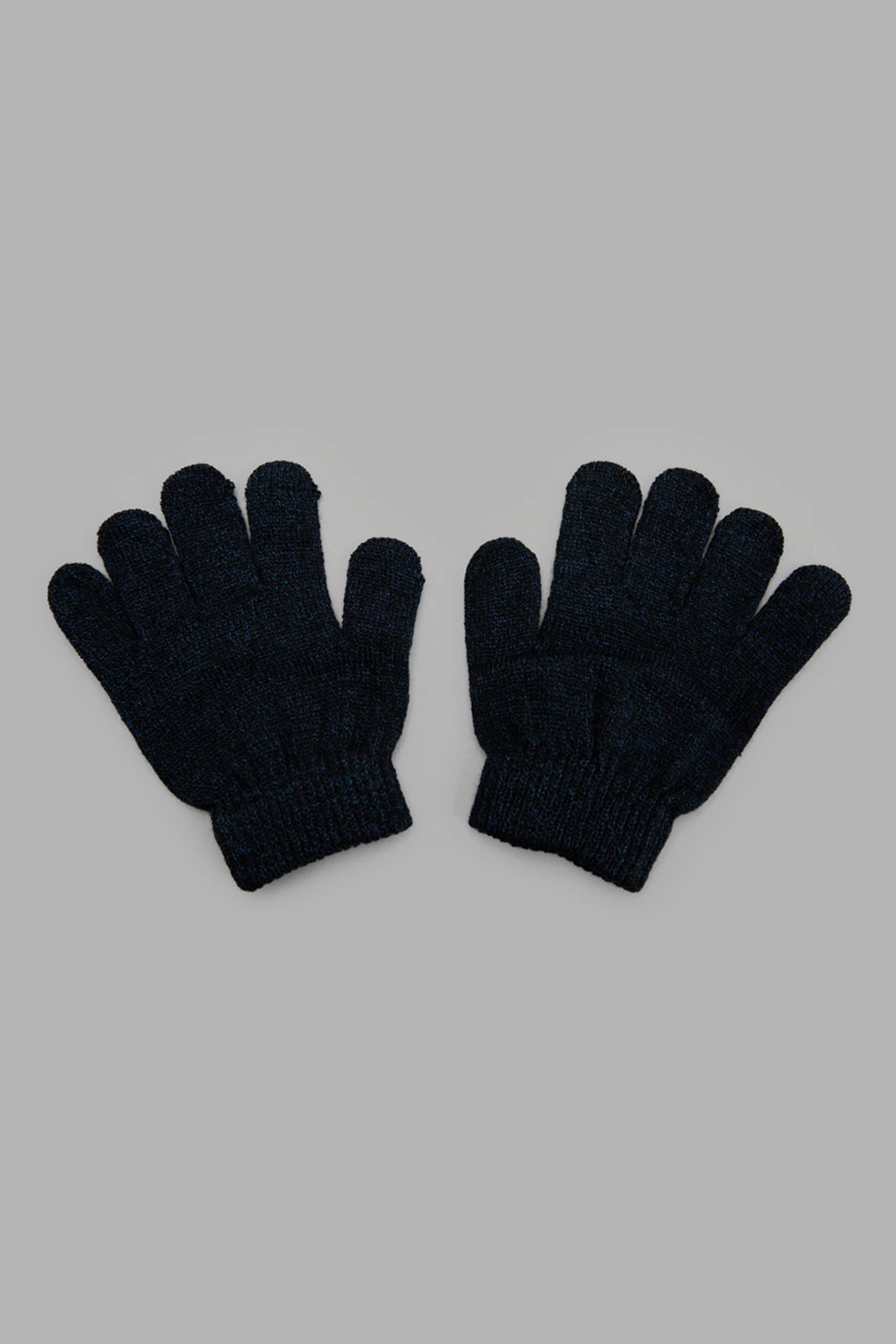 Redtag-Grey-Cahrcater-Knitted-Cap-Set-Of-3-With-Scarf-0,-Category:0,-Colour:Grey,-Filter:Boys-Accessories,-New-In,-New-In-BOY-ACC,-Non-Sale,-Section:Boys-(0-to-14Yrs),-W22B-Boys-