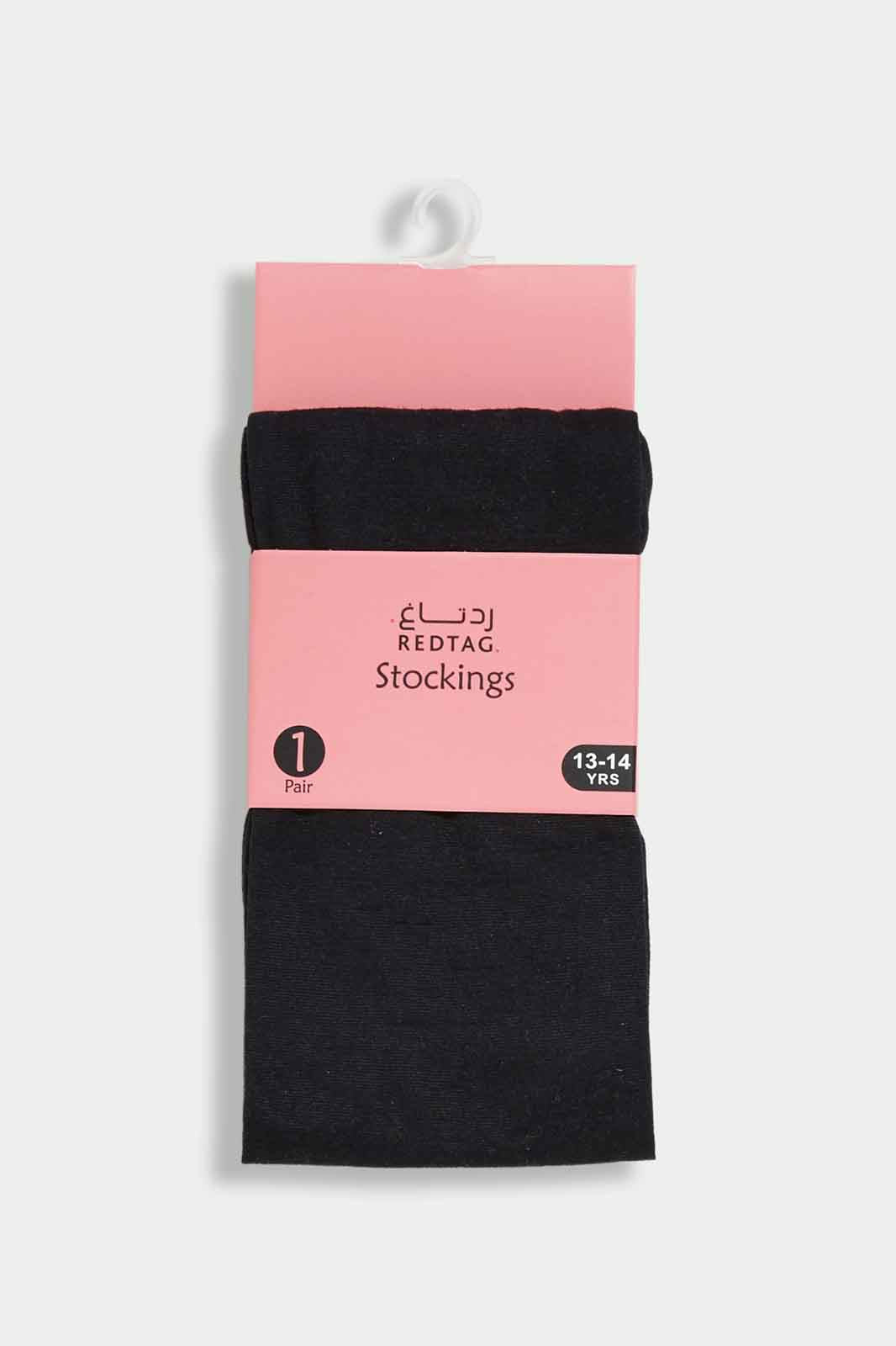 Redtag-Black-GSR-Stockings-365,-BTS,-Category:Tights,-Colour:Black,-Deals:New-In,-Dept:Girls,-Filter:Senior-Girls-(8-to-14-Yrs),-GSR-Tights,-New-In-GSR-APL,-Non-Sale,-Section:Girls-(0-to-14Yrs)-Senior-Girls-9 to 14 Years