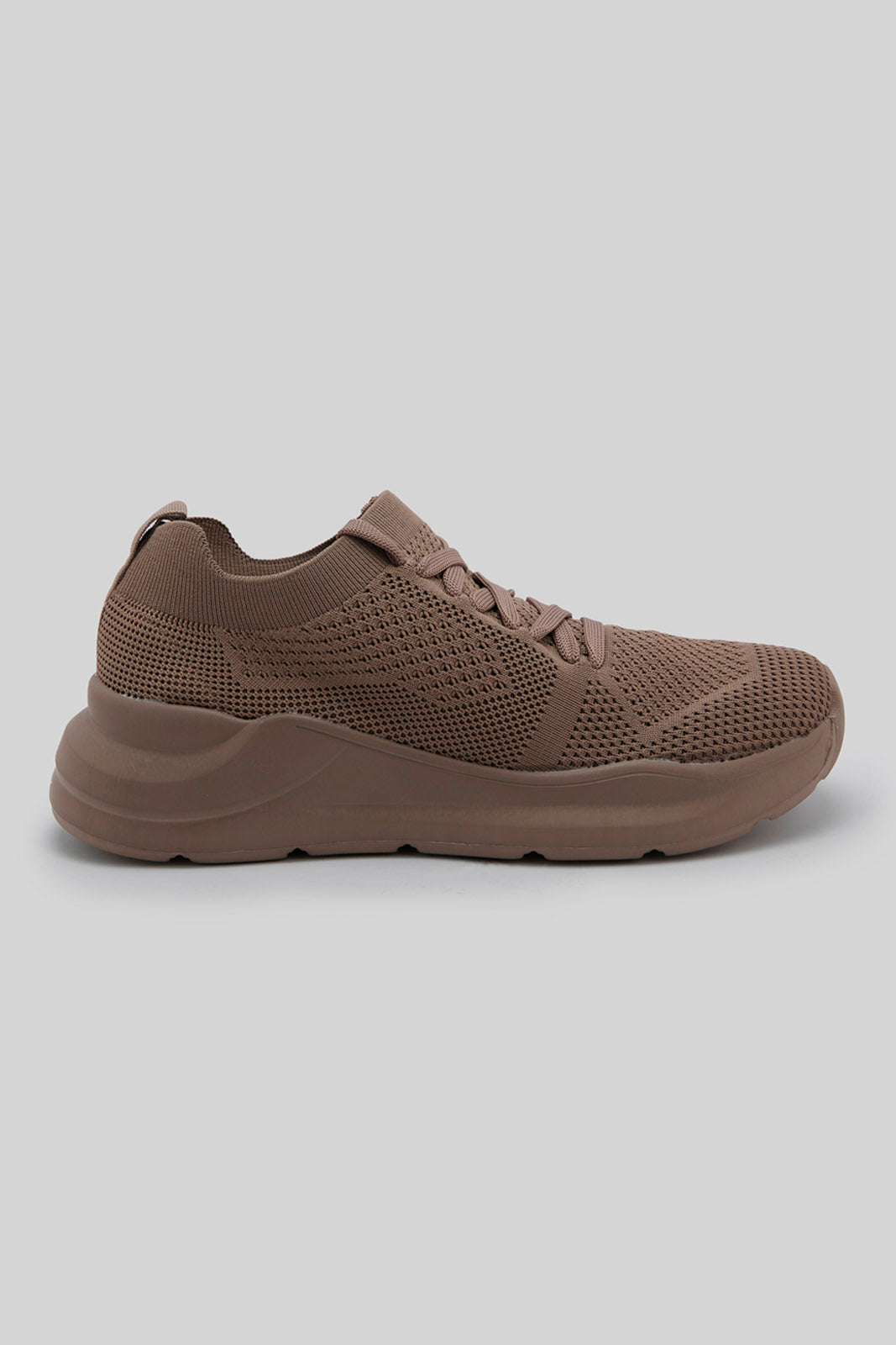 Redtag-Brown-Lace-Up-Sneaker-Category:Trainers,-Colour:Brown,-Deals:New-In,-Filter:Women's-Footwear,-New-In-Women-FOO,-Non-Sale,-Section:Women,-W22B,-Women-Trainers-Women's-