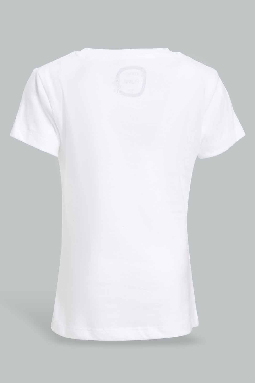 Redtag-White-Placement-Print-Top-with-Pink-Solid-Pyjama-Set-Category:Pyjama-Sets,-Colour:Apricot,-Deals:New-In,-Filter:Infant-Girls-(3-to-24-Mths),-ING-Pyjama-Sets,-New-In-ING-APL,-Non-Sale,-Section:Girls-(0-to-14Yrs),-W22O-Infant-Girls-3 to 24 Months