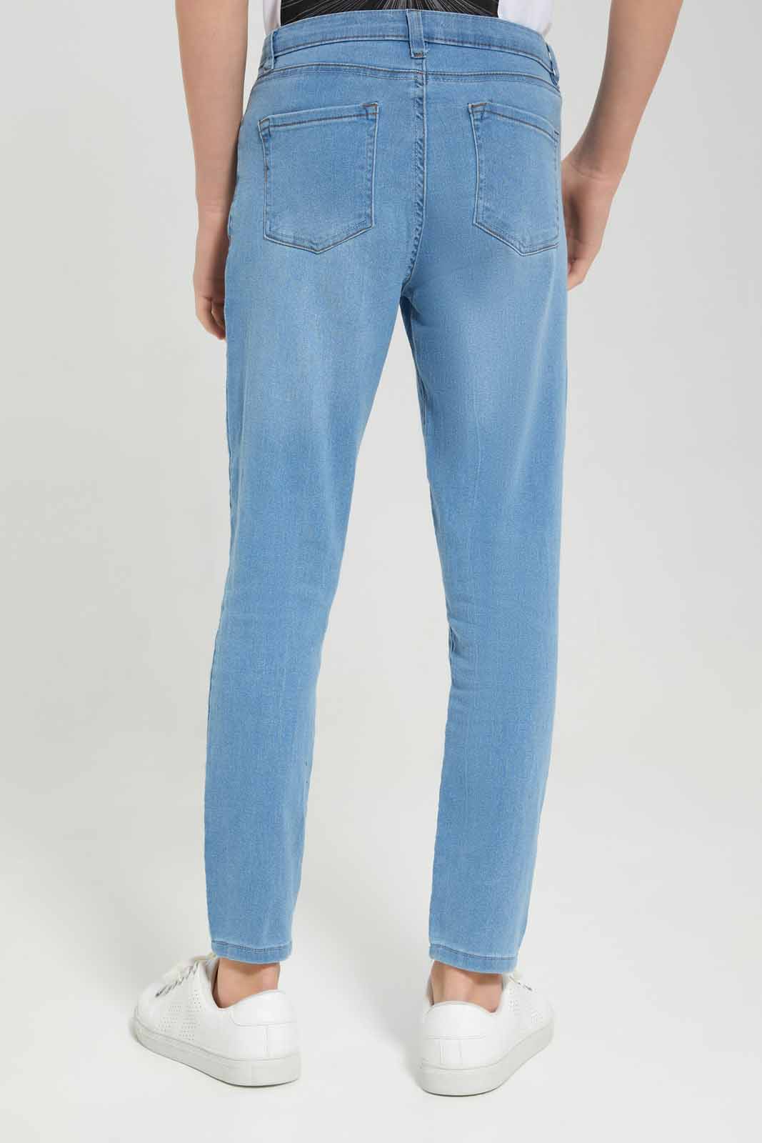 Redtag-Light-Wash-Skinny-Fit-Jeans-BSR-Jeans,-Category:Jeans,-Colour:Light-Wash,-Deals:New-In,-Filter:Senior-Boys-(8-to-14-Yrs),-FIT-WALL-(FTW),-New-In-BSR-APL,-Non-Sale,-Section:Boys-(0-to-14Yrs),-W22O-Senior-Boys-9 to 14 Years