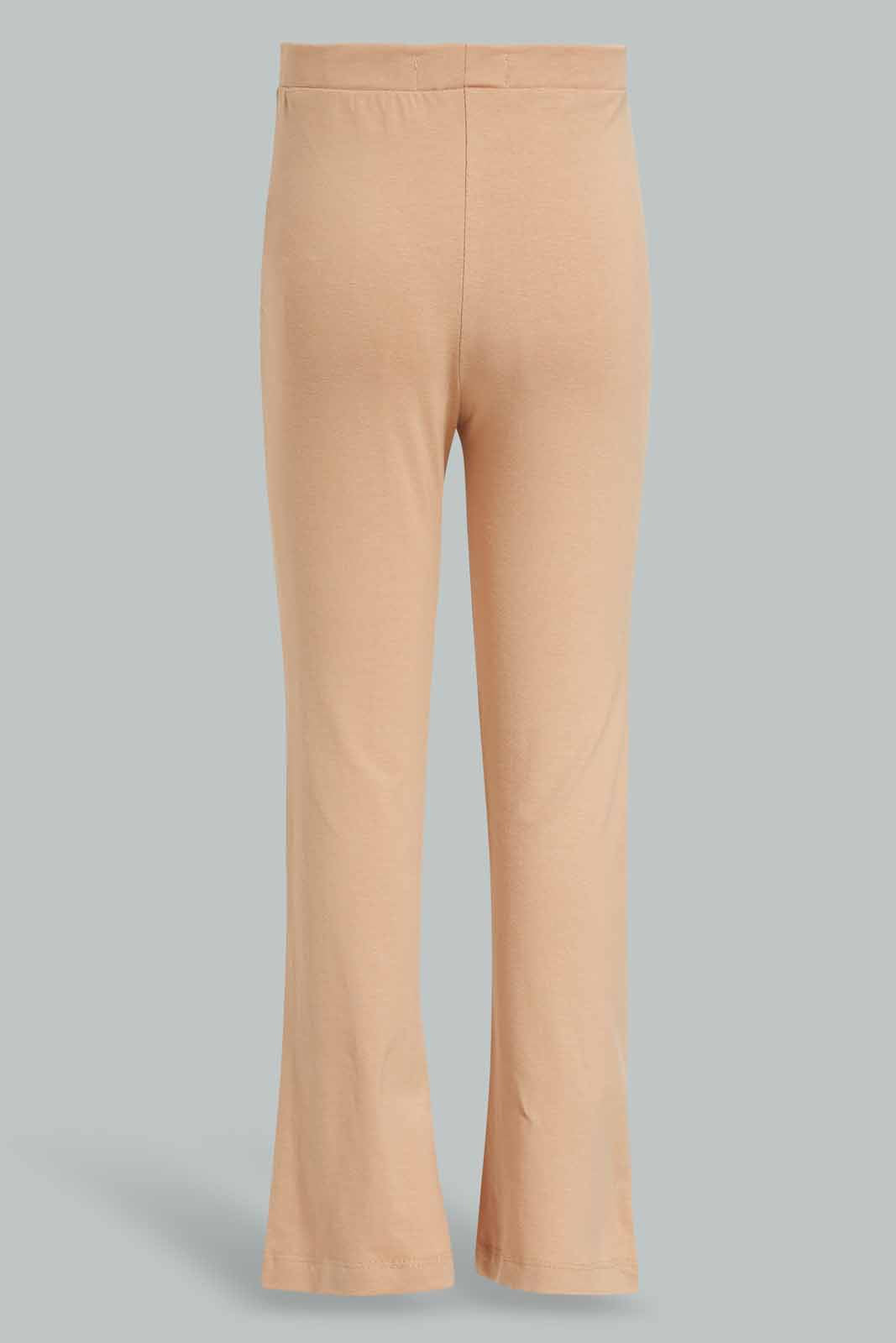 Redtag-Beige-Girls-legging-Category:Jeggings,-Colour:Beige,-Deals:New-In,-Filter:Girls-(2-to-8-Yrs),-GIR-Jeggings,-New-In-GIR-APL,-Non-Sale,-Section:Girls-(0-to-14Yrs),-W22O-Girls-