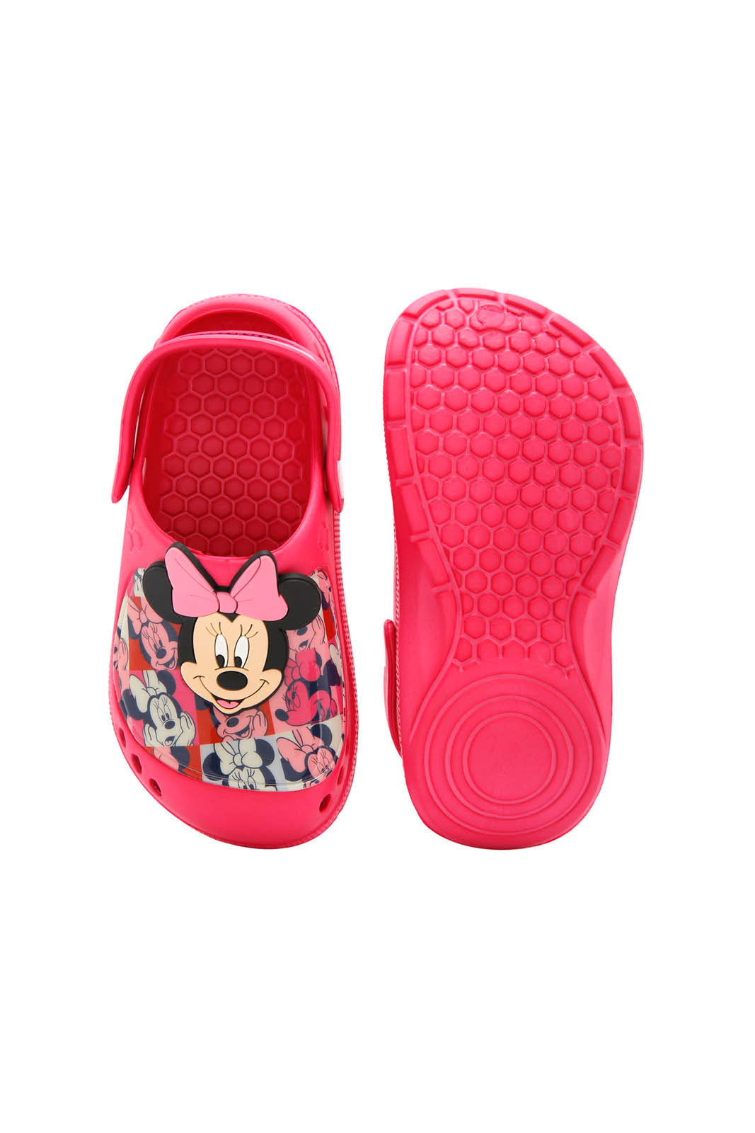 Redtag-Fuscia-Minnie-Character-Clog-Category:Flip-Flops,-CHR,-Colour:Fuchsia,-Deals:New-In,-Dept:Girls,-Filter:Girls-Footwear-(3-to-5-Yrs),-GIR-Flip-Flops,-New-In-GIR-FOO,-Non-Sale,-Section:Girls-(0-to-14Yrs),-W22B-Girls-3 to 5 Years