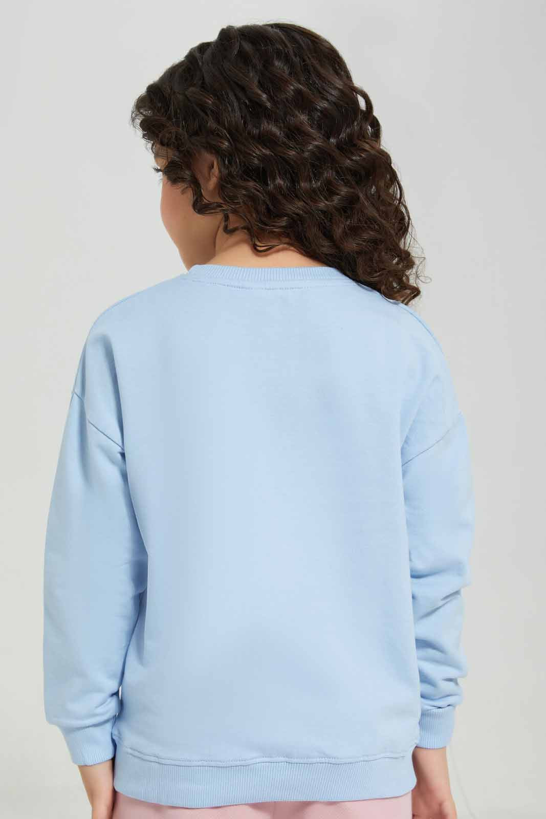 Redtag-Pale-Blue-Basic-Active-Top---Light-Blue-Category:Sweatshirts,-Colour:Blue,-Deals:New-In,-Filter:Girls-(2-to-8-Yrs),-GIR-Sweatshirts,-New-In-GIR-APL,-Non-Sale,-Section:Girls-(0-to-14Yrs),-TBL,-W22A-Girls-2 to 8 Years