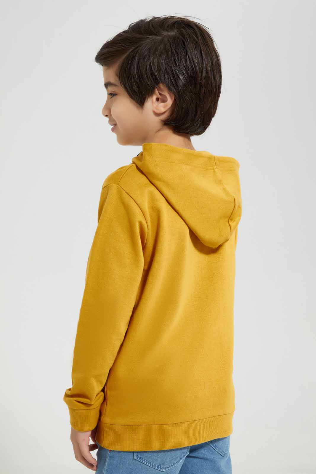 Redtag-Yellow-Hooded-Sweatshirt-BOY-Sweatshirts,-Category:Sweatshirts,-Colour:Yellow,-Deals:New-In,-Filter:Boys-(2-to-8-Yrs),-New-In-BOY-APL,-Non-Sale,-Section:Boys-(0-to-14Yrs),-TBL,-W22A-Boys-2 to 8 Years